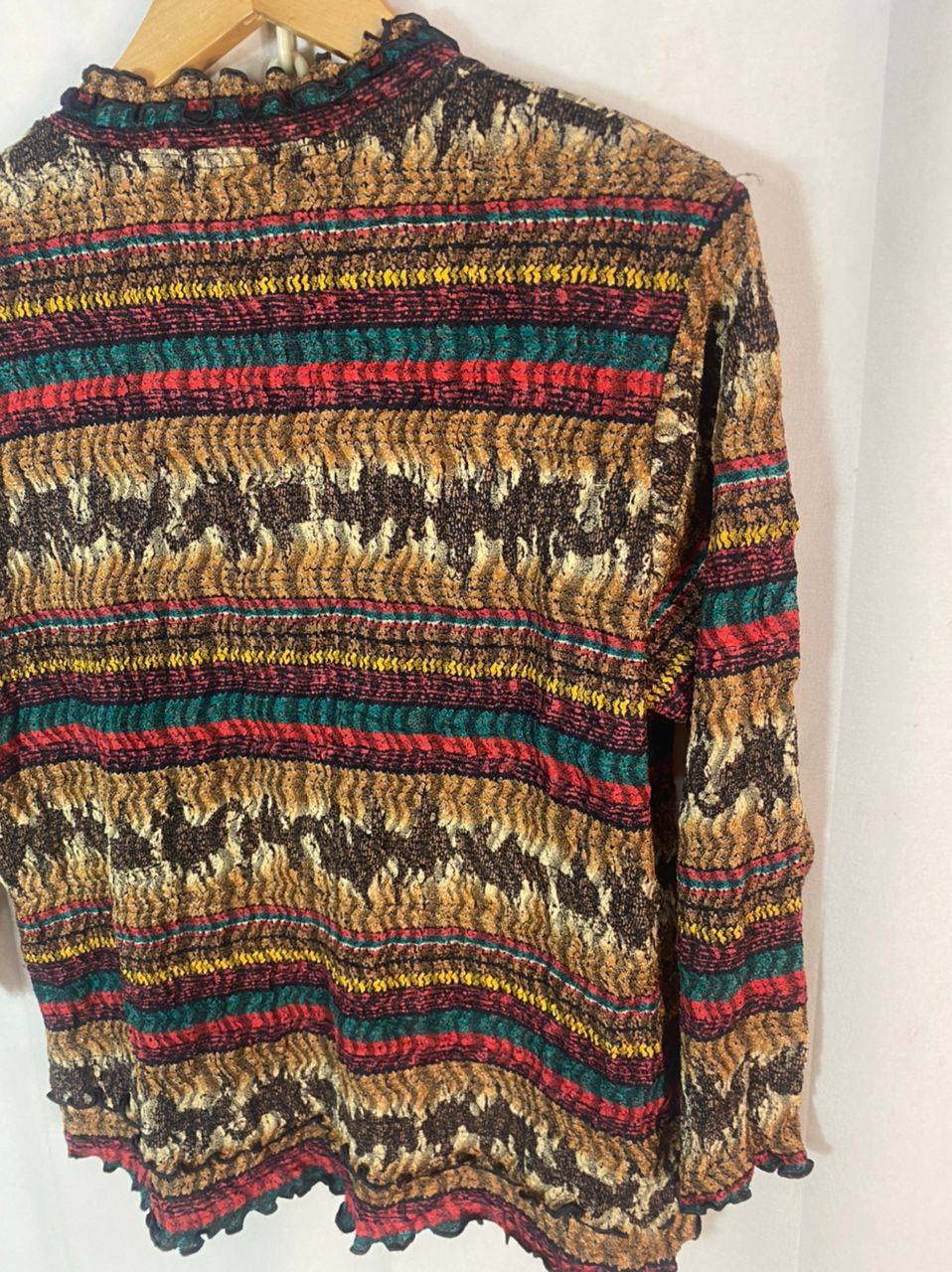 Other Lascolinas multicolor blouse shirt Size L / US 10 / IT 46 - 6 Thumbnail