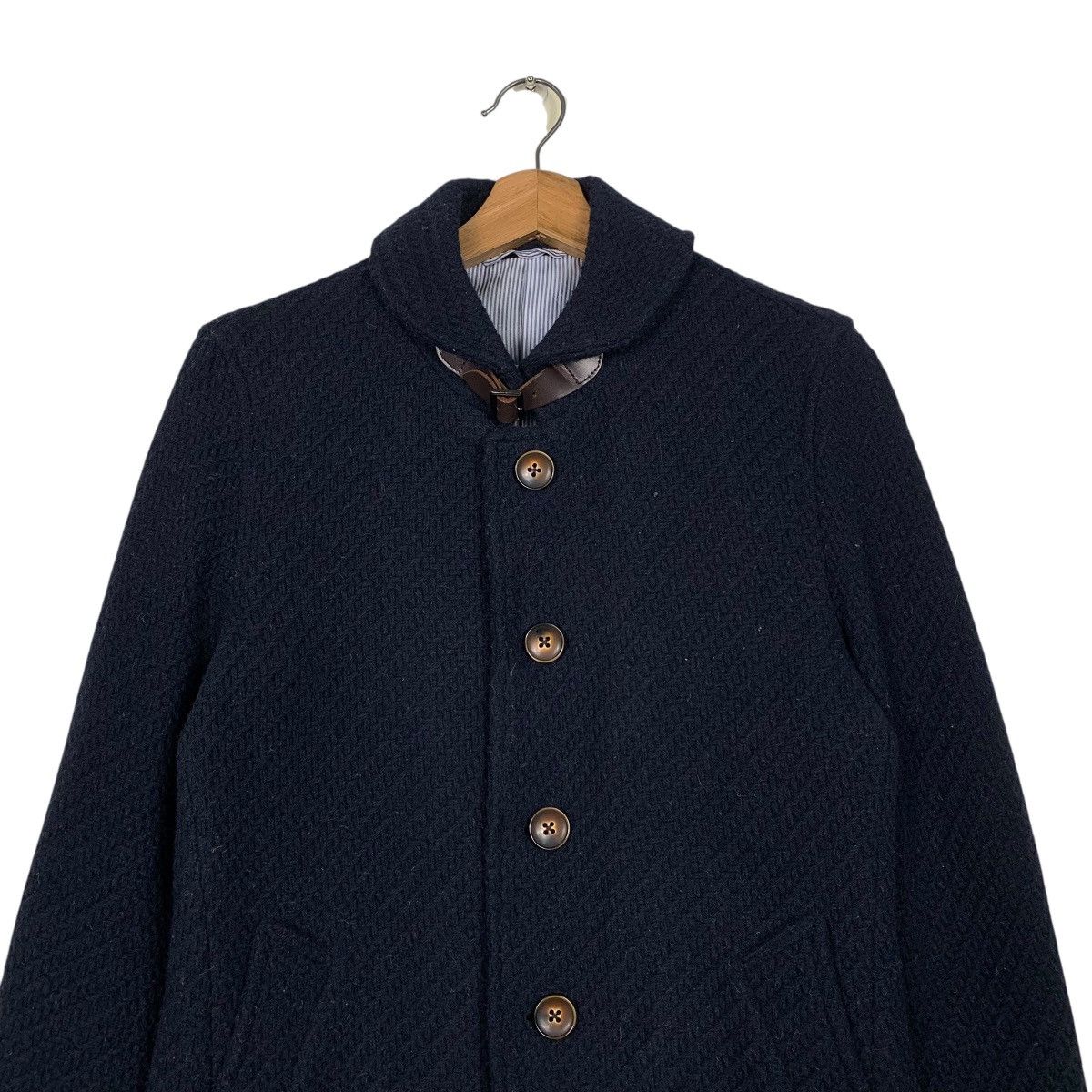 Ships Jet Blue Ships Jet Blue Wool Casual Jacket Size US S / EU 44-46 / 1 - 2 Thumbnail