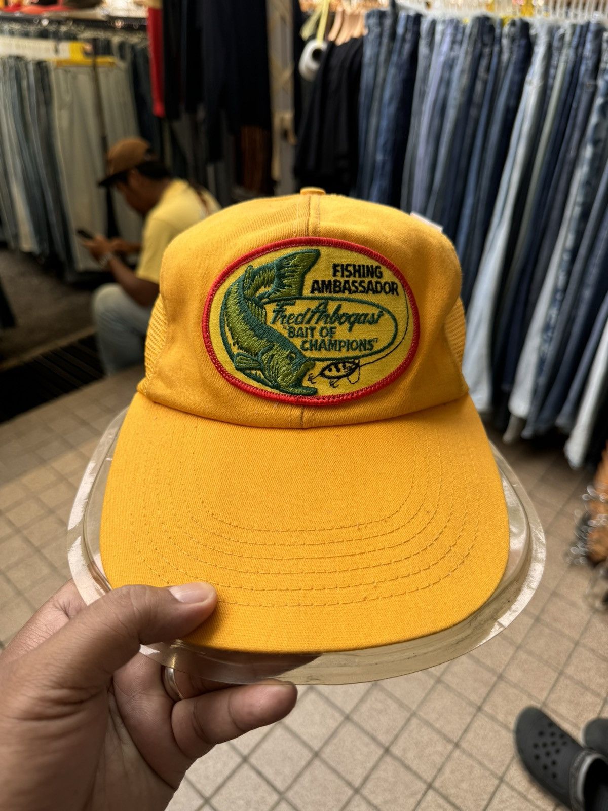 Vintage Vintage 80s Trucker Daiwa Fishing Outdoor Size ONE SIZE - 1 Thumbnail