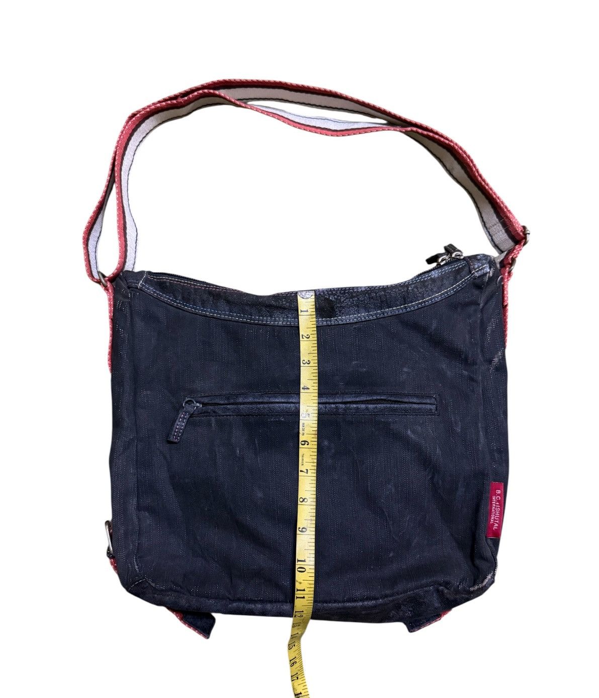 Japanese Brand B.C.+ISHUTAL INTERNATIONAL Crossbody Bag Leather Size ONE SIZE - 3 Thumbnail