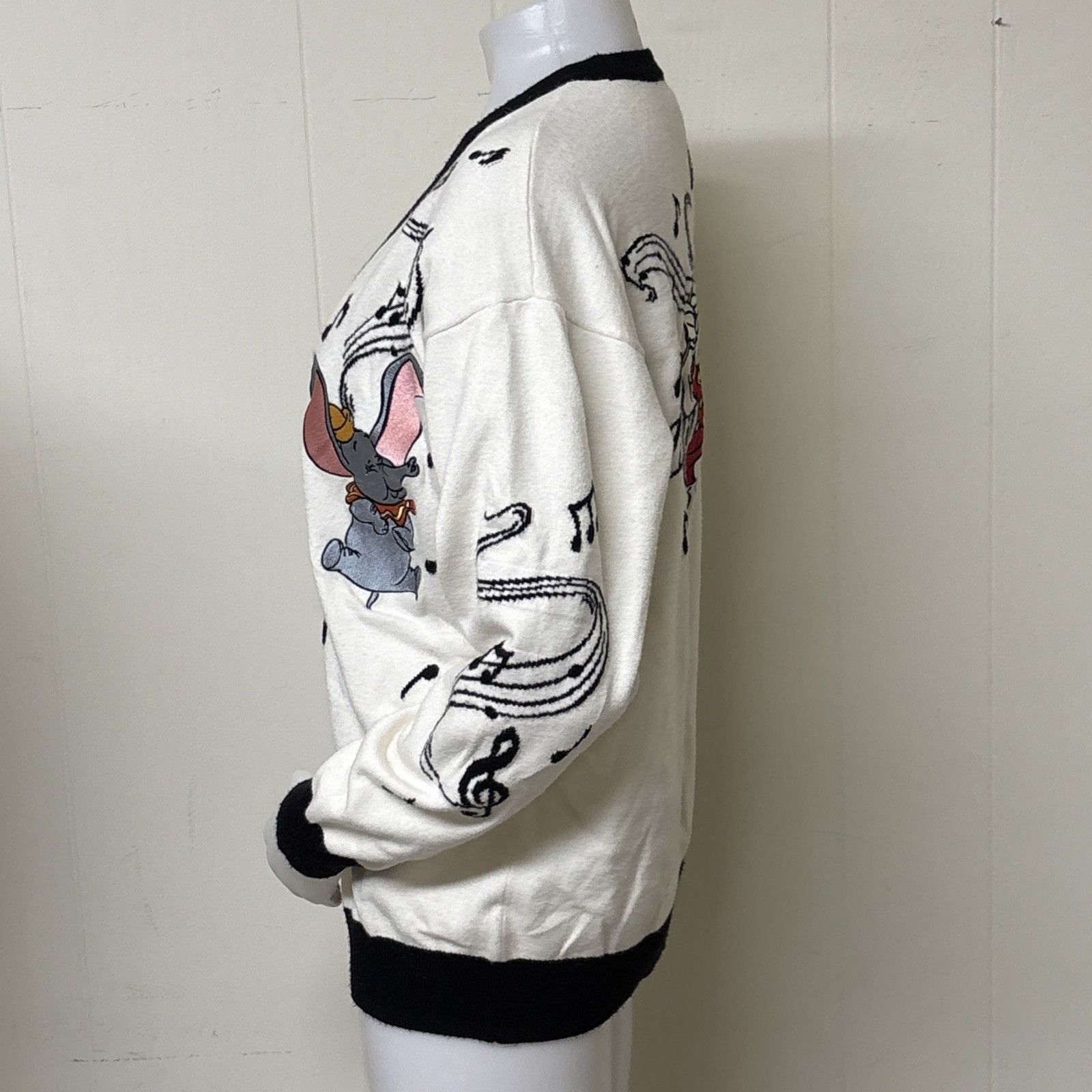 Disney Disney Lilo Stitch Sweater Womens M Its a Small World Varsit Size M / US 6-8 / IT 42-44 - 4 Thumbnail