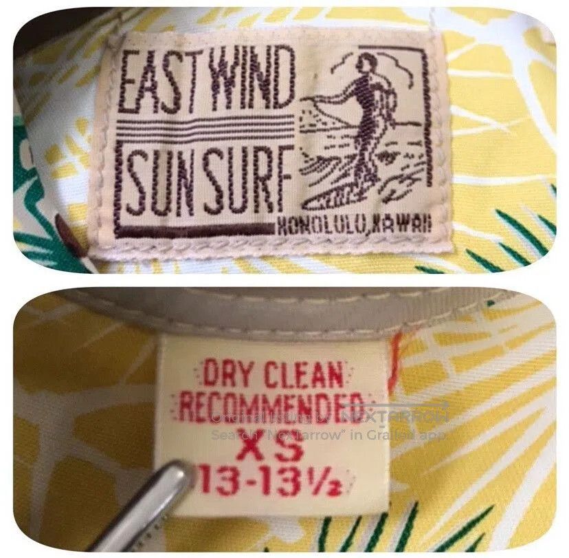 Sun Surf Vintage Aloha Shirt by Sun Surf. Size US XS / EU 42 / 0 - 4 Thumbnail