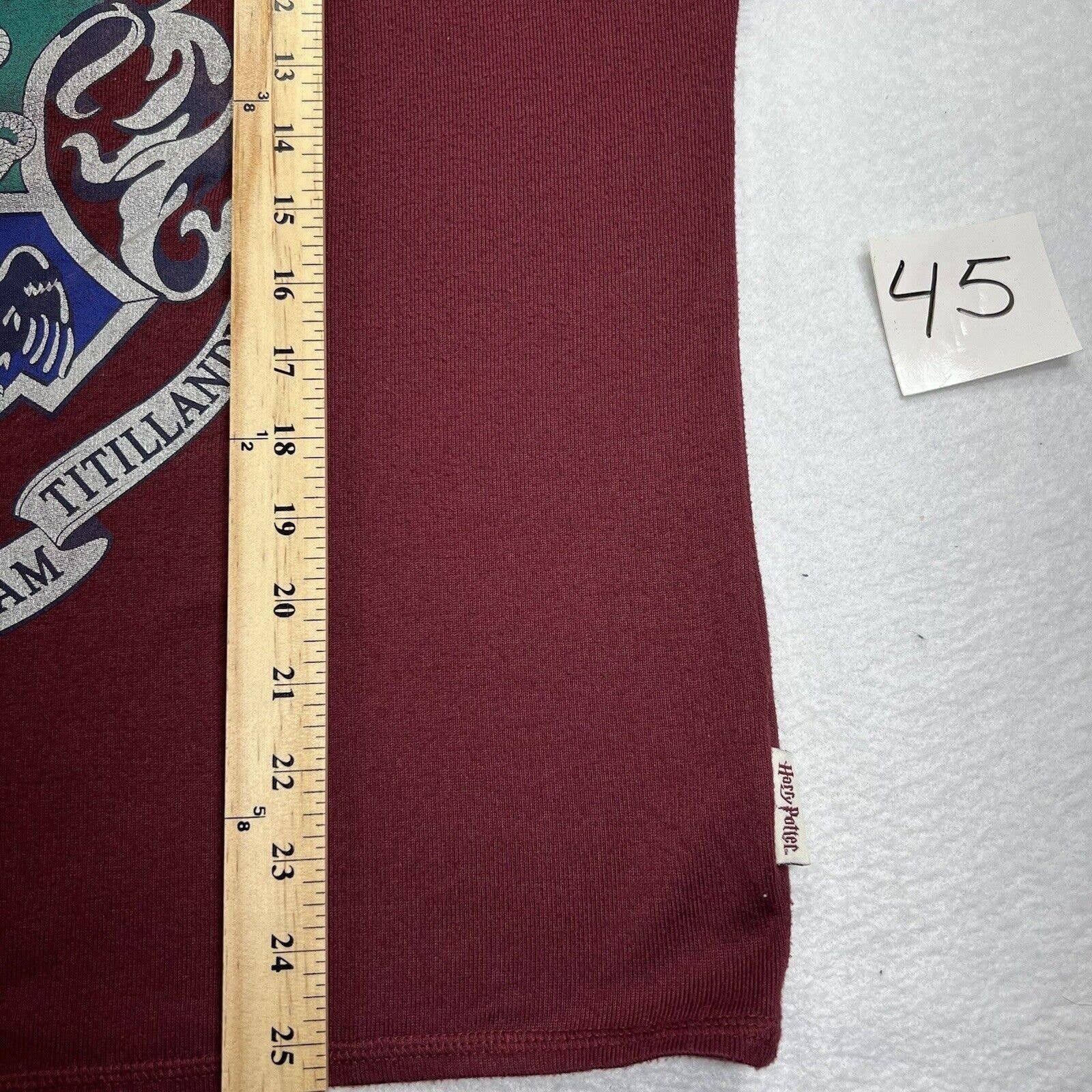 Universal Studios Harry Potter Large Maroon Sweater Hogwarts Houses Design Size L / US 10 / IT 46 - 9 Thumbnail