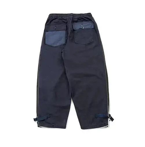 Jean 20SS Indigo Union Japan Navy Patchwork Pants Size US 32 / EU 48 - 1 Thumbnail