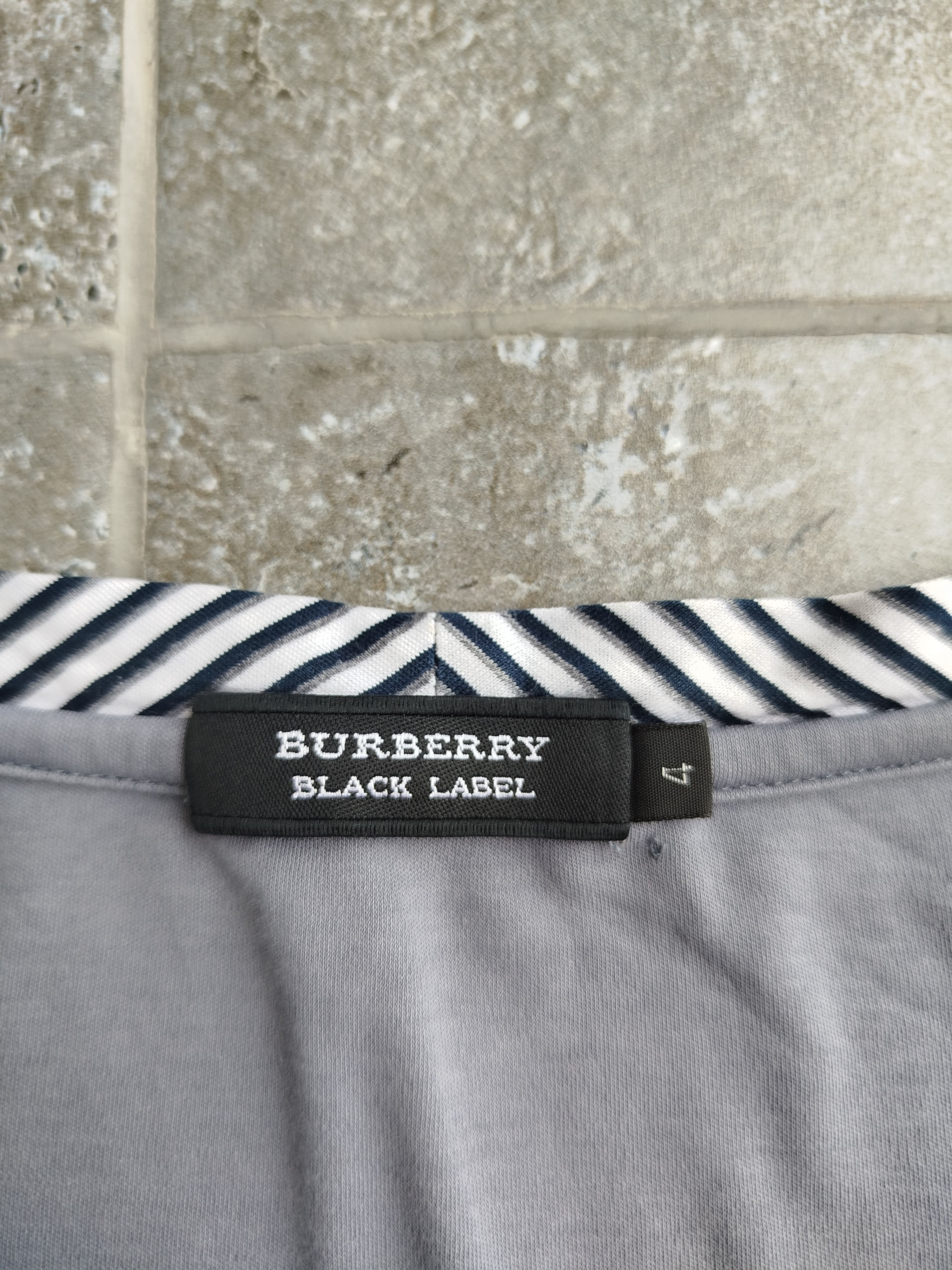 Burberry Burberry Black Label T-Shirt Logo 100% Cotton Vintage Size 4 Size US M / EU 48-50 / 2 - 10 Thumbnail
