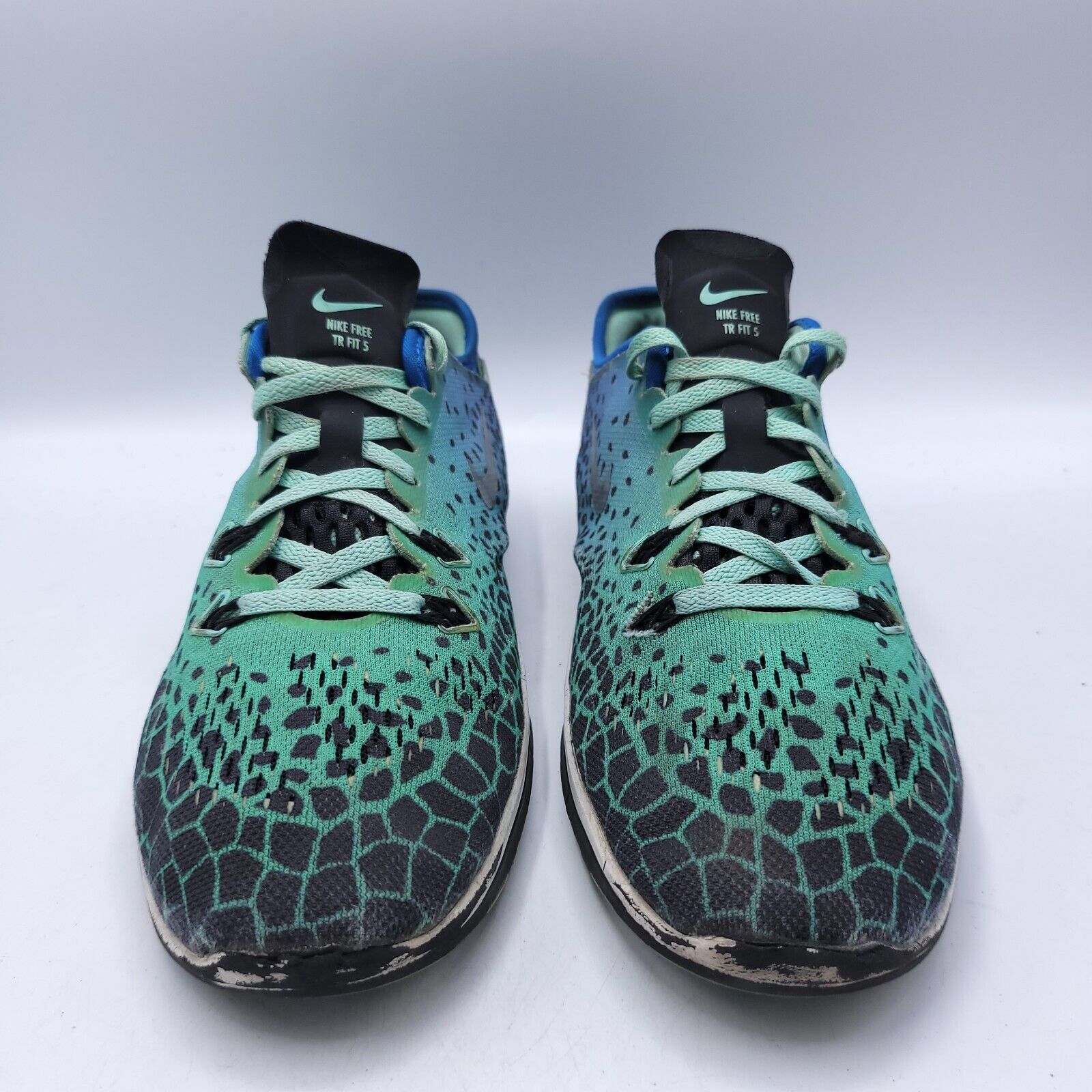 Nike Nike Free TR Fit 5 Shoe Womens Size 9 704695-013 Blue Black Size US 9 / IT 39 - 2 Thumbnail