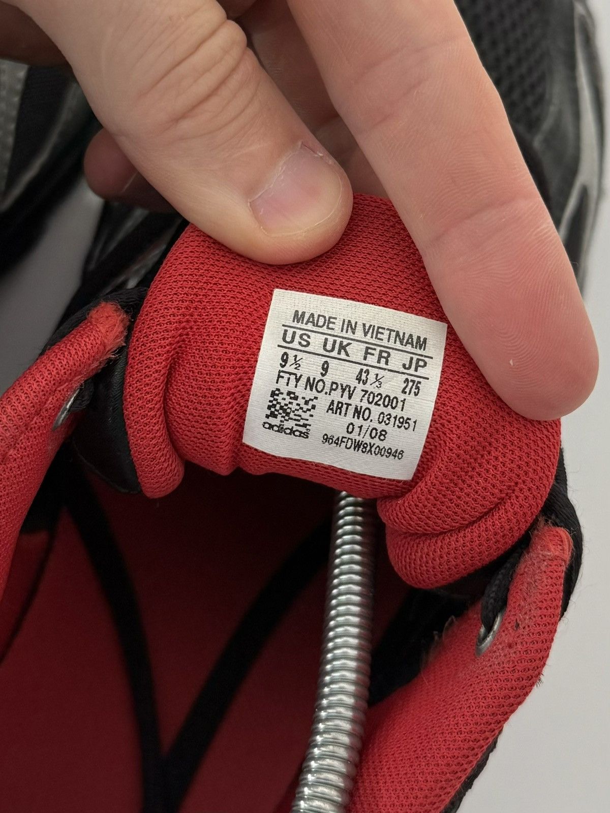 Adidas Vintage Y2K Adidas Bounce Avant Garde Rare Hype Sneakers Size US 9.5 / EU 42-43 - 8 Thumbnail