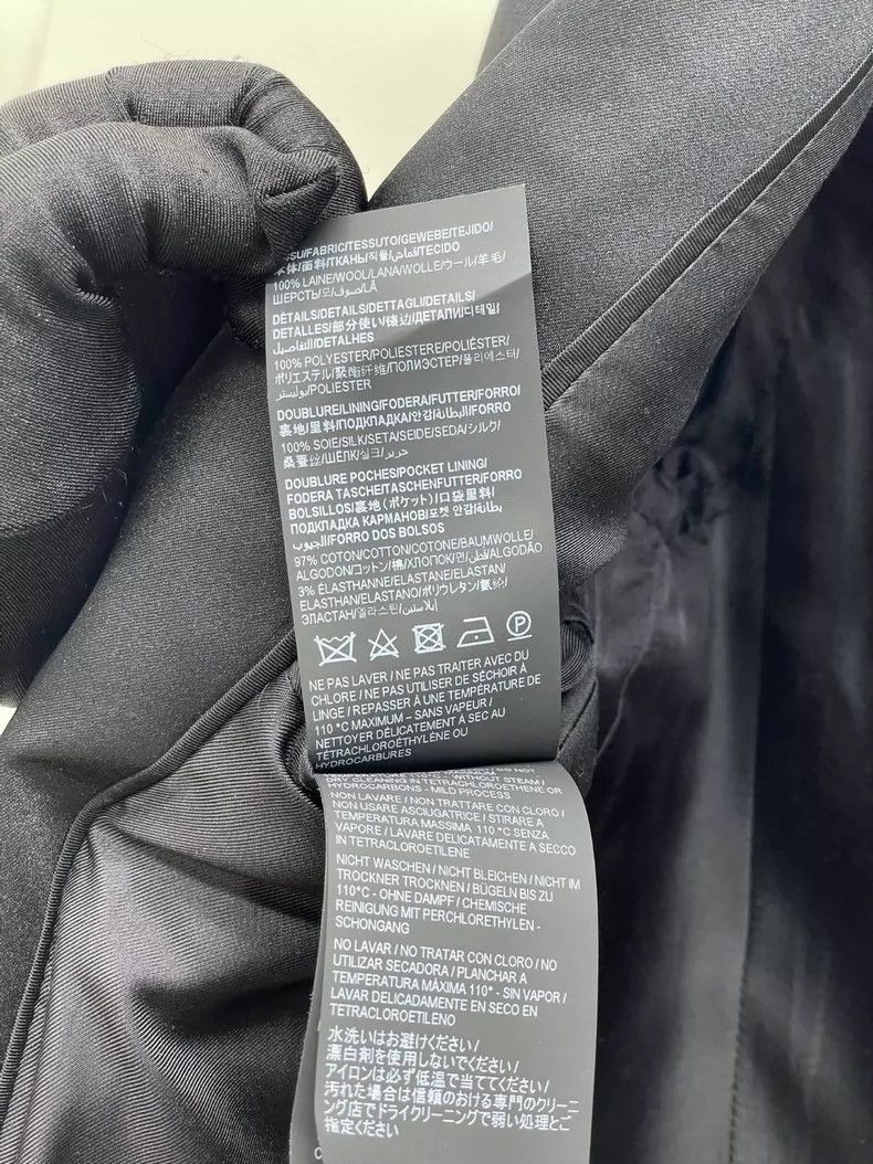 Yves Saint Laurent saint laurent black blazer 2503-Nextarrow Size S / US 4 / IT 40 - 8 Thumbnail