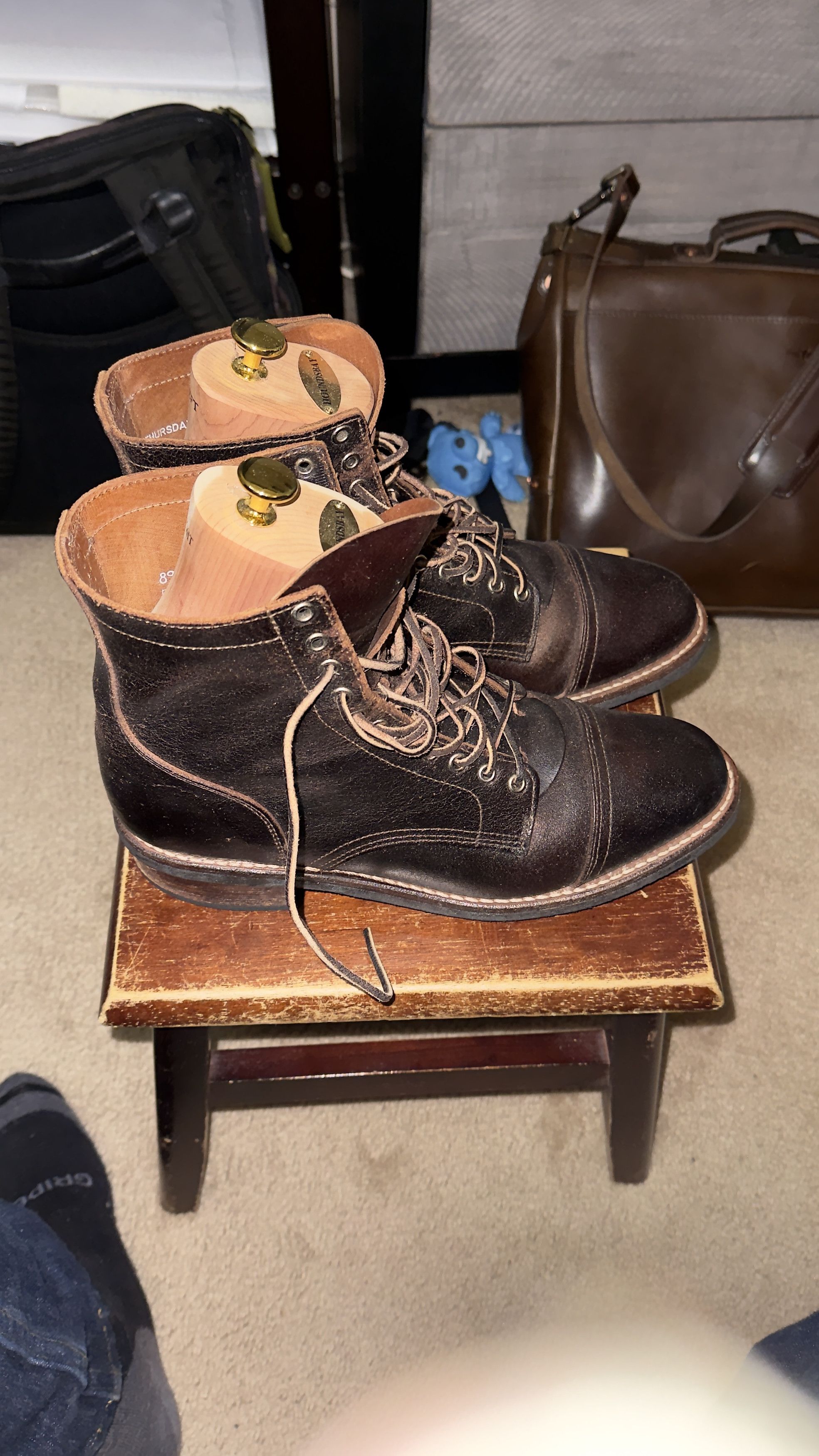 Thursday Boot Company Thursday Loggers in Horween Cacao Size US 9.5 / EU 42-43 - 4 Thumbnail