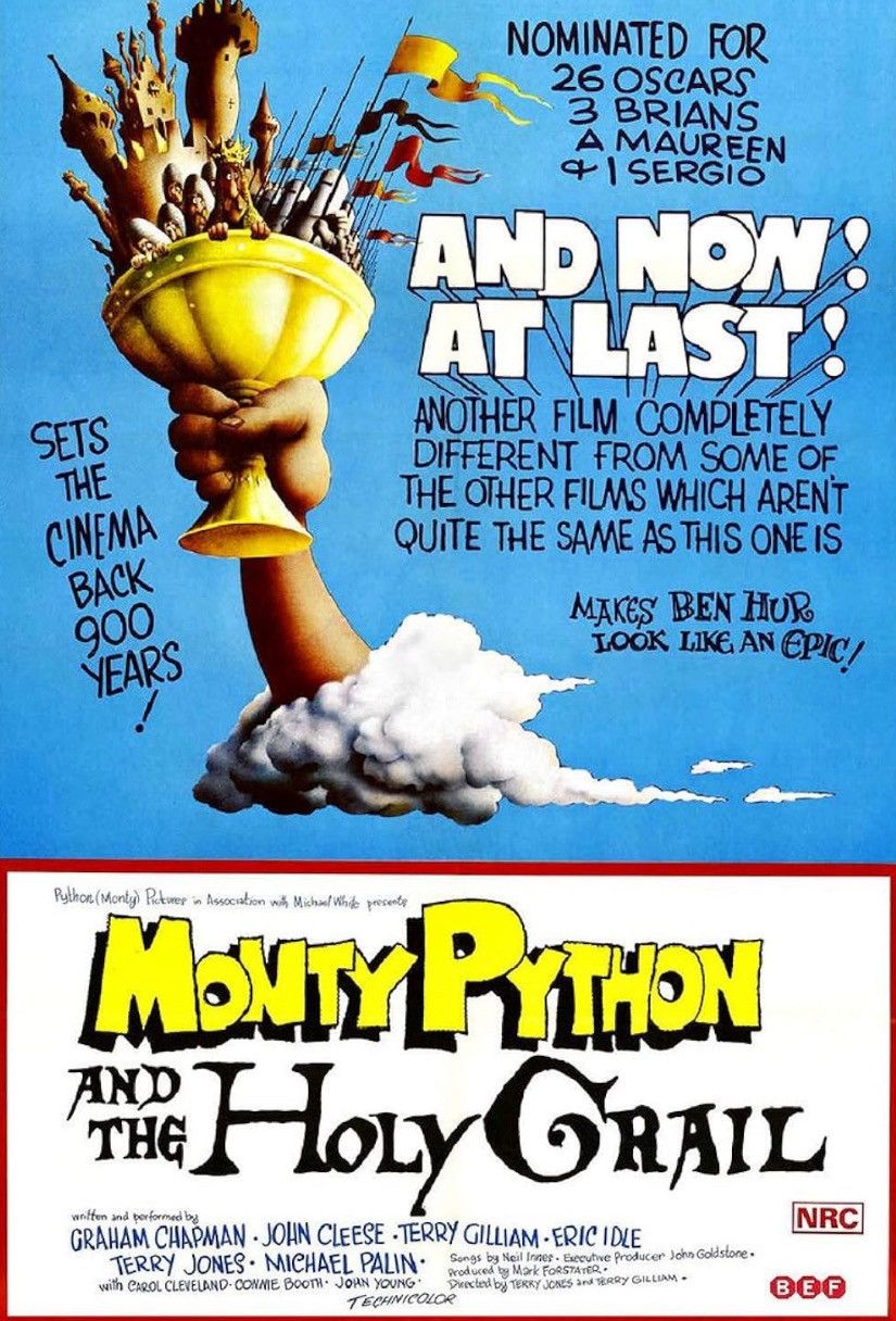 Vintage Vintage Monty Python Your Mother Was A Hamster Tee Size US XL / EU 56 / 4 - 3 Thumbnail
