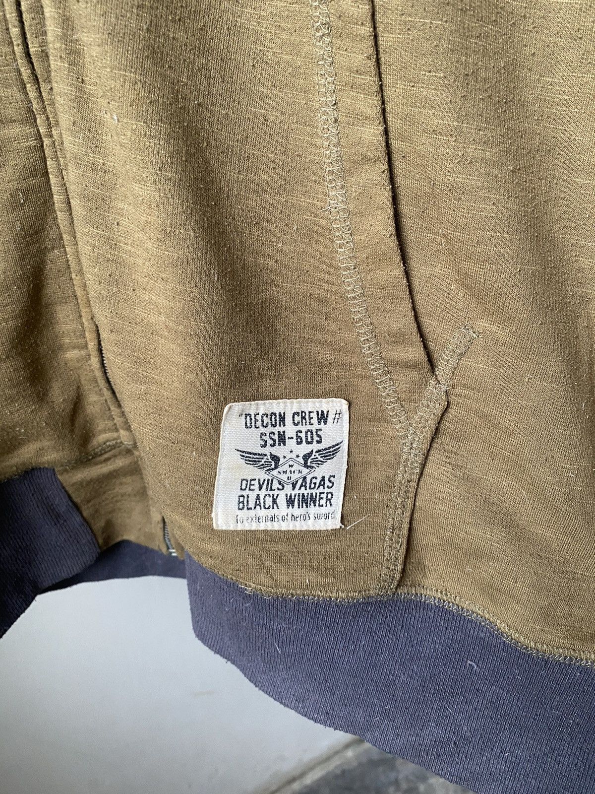 Vintage US AIR FORCE MILITARY 80s 90s ZIPPER SWEATSHIRT Size US XL / EU 56 / 4 - 8 Thumbnail