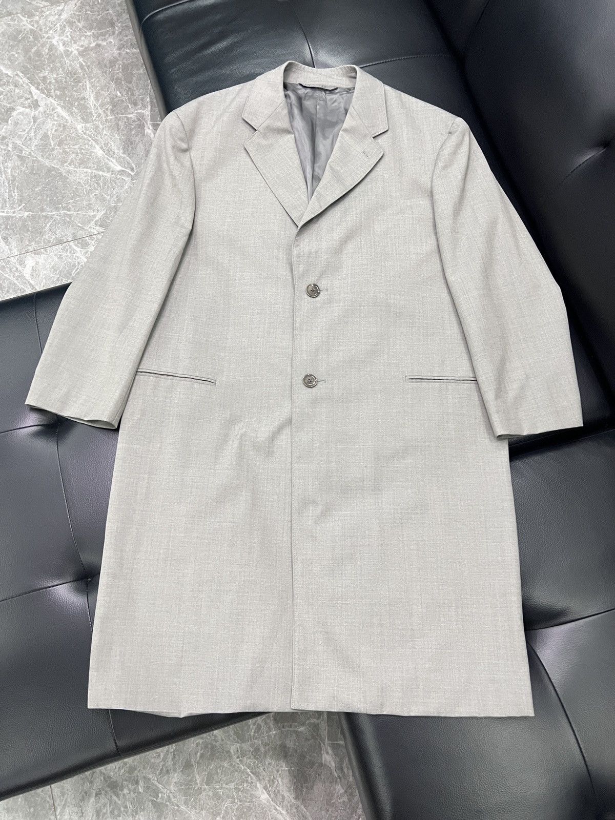Lemaire Lemaire Structured Shoulder Wool Coat Size 42L - 1 Thumbnail