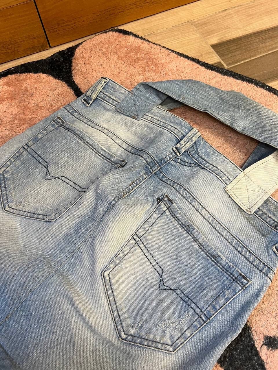 Diesel Vintage Diesel Cargo Distressed y2k denim bag Size ONE SIZE - 7 Thumbnail