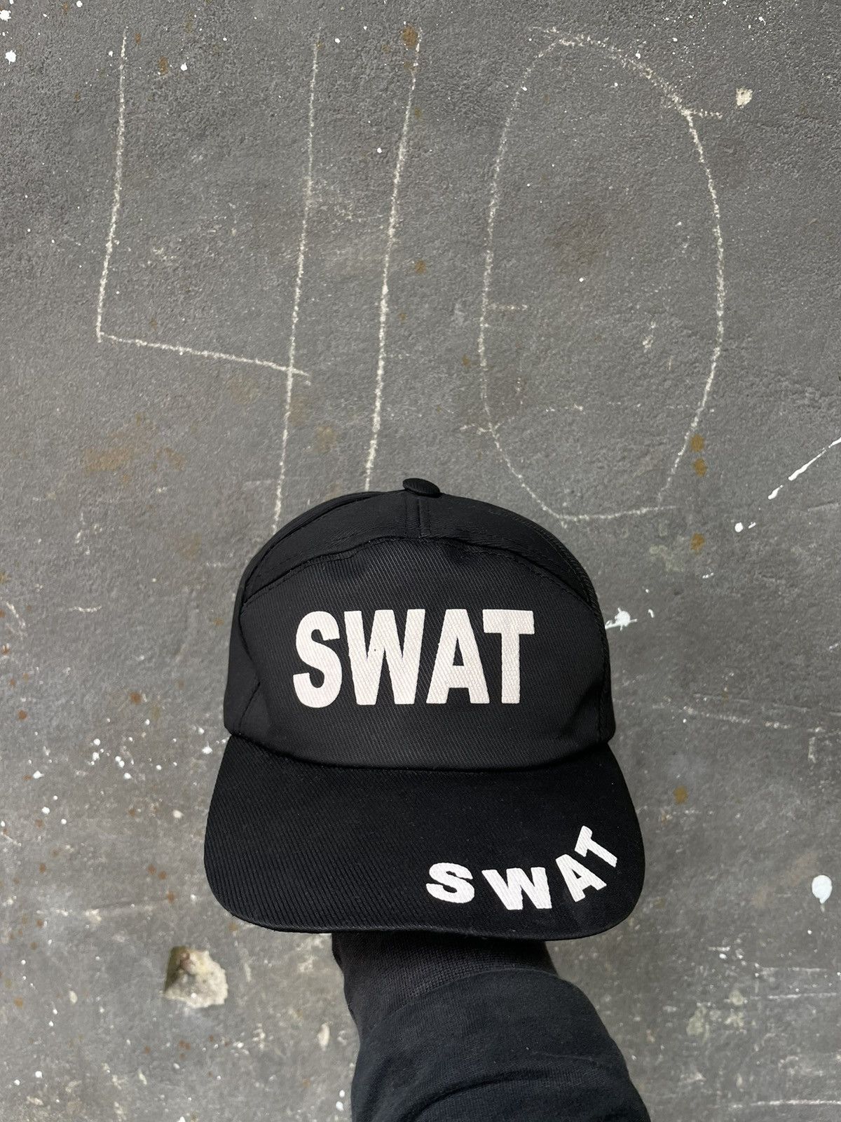 Japanese Brand Vintage 00’s SWAT Police Hats Cap Y2K Skategang RARE Size ONE SIZE - 1 Thumbnail