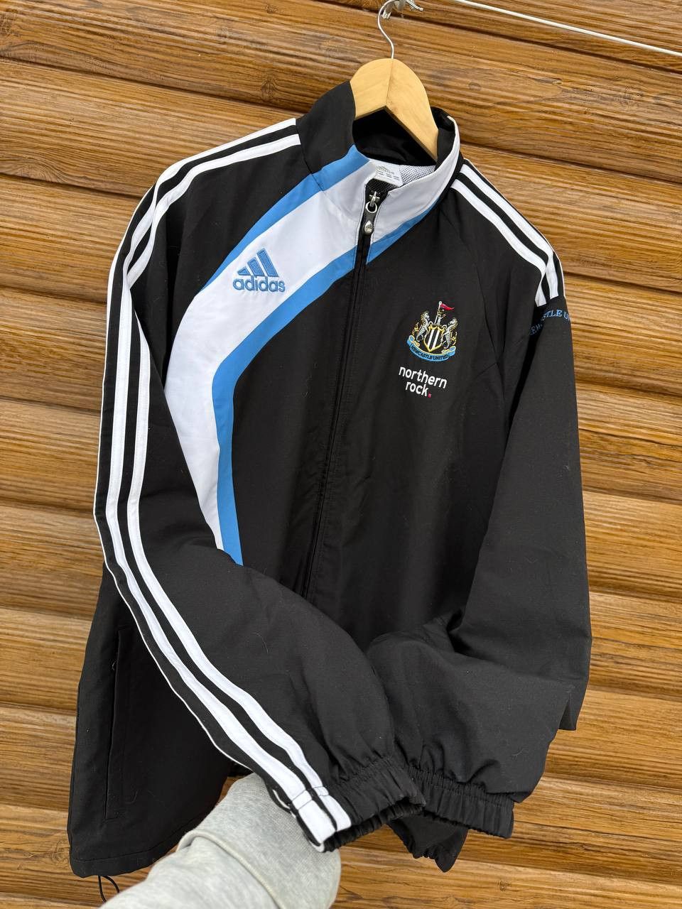 Adidas Vintage Adidas Newcastle United Football Jacket Soccer Size US S / EU 44-46 / 1 - 4 Thumbnail
