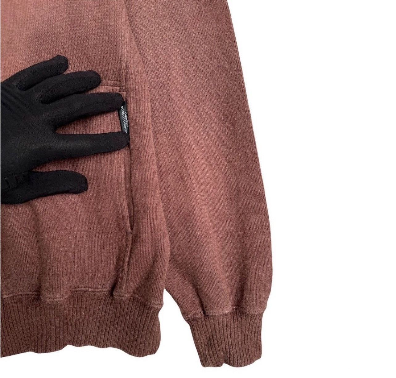 Designer × Mr. Junko Michiko Koshino London Baggy Boxy Brown Sweatshirt Size US L / EU 52-54 / 3 - 8 Thumbnail