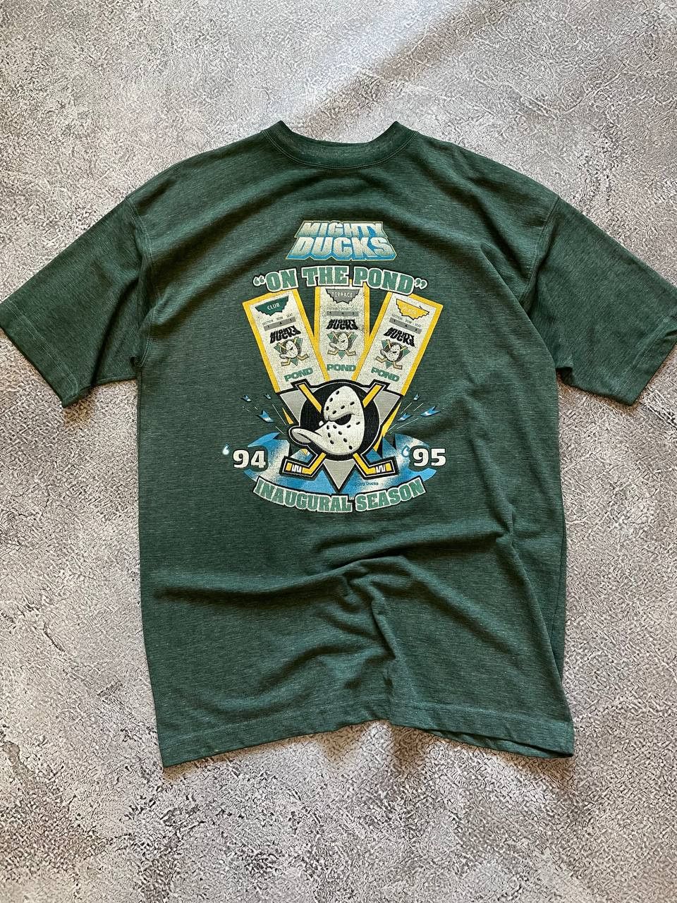 NHL Vintage t shirt Mighty Ducks made in Usa Size US XXL / EU 58 / 5 - 1 Thumbnail