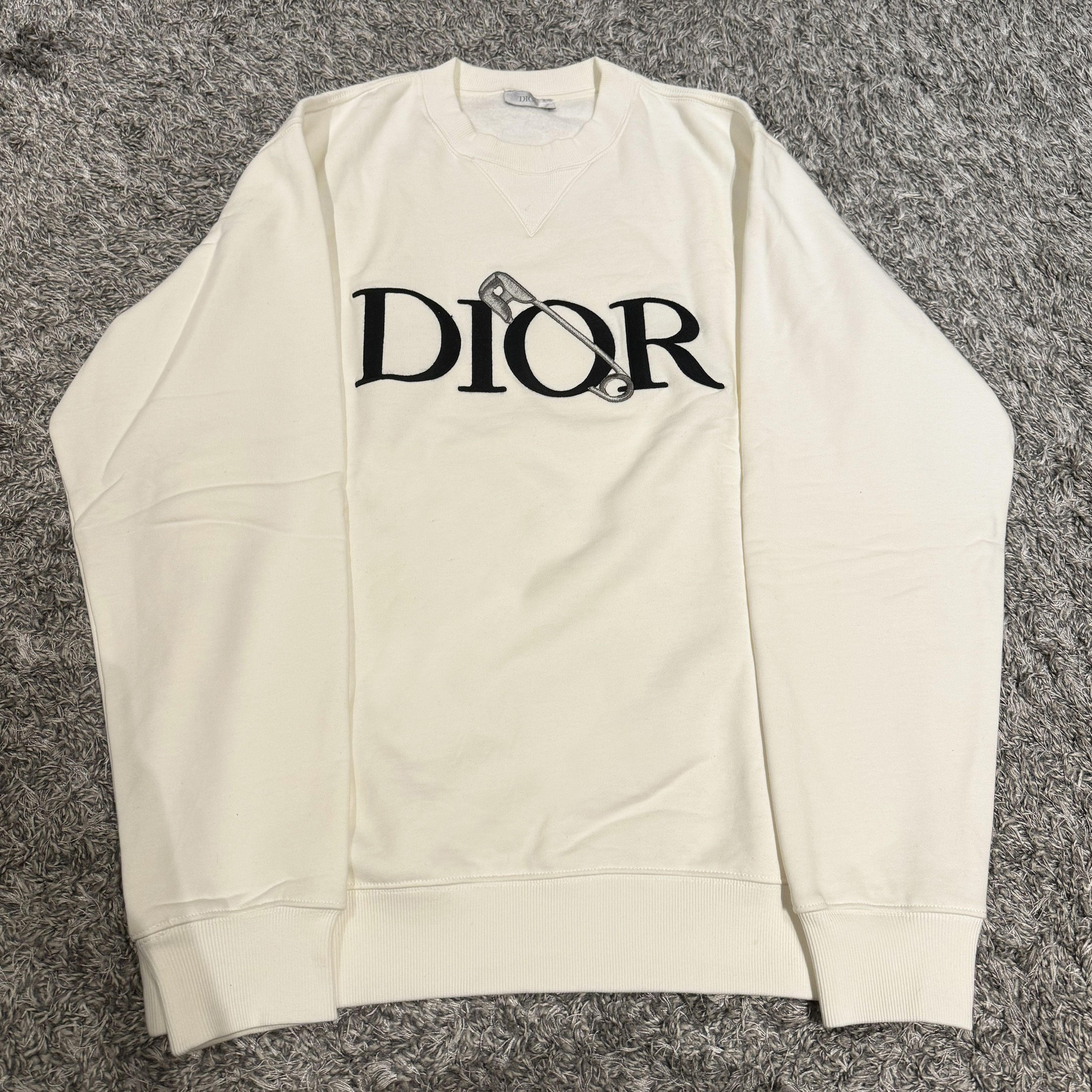 Dior DIOR x Judy Blame White Crewneck | Grailed