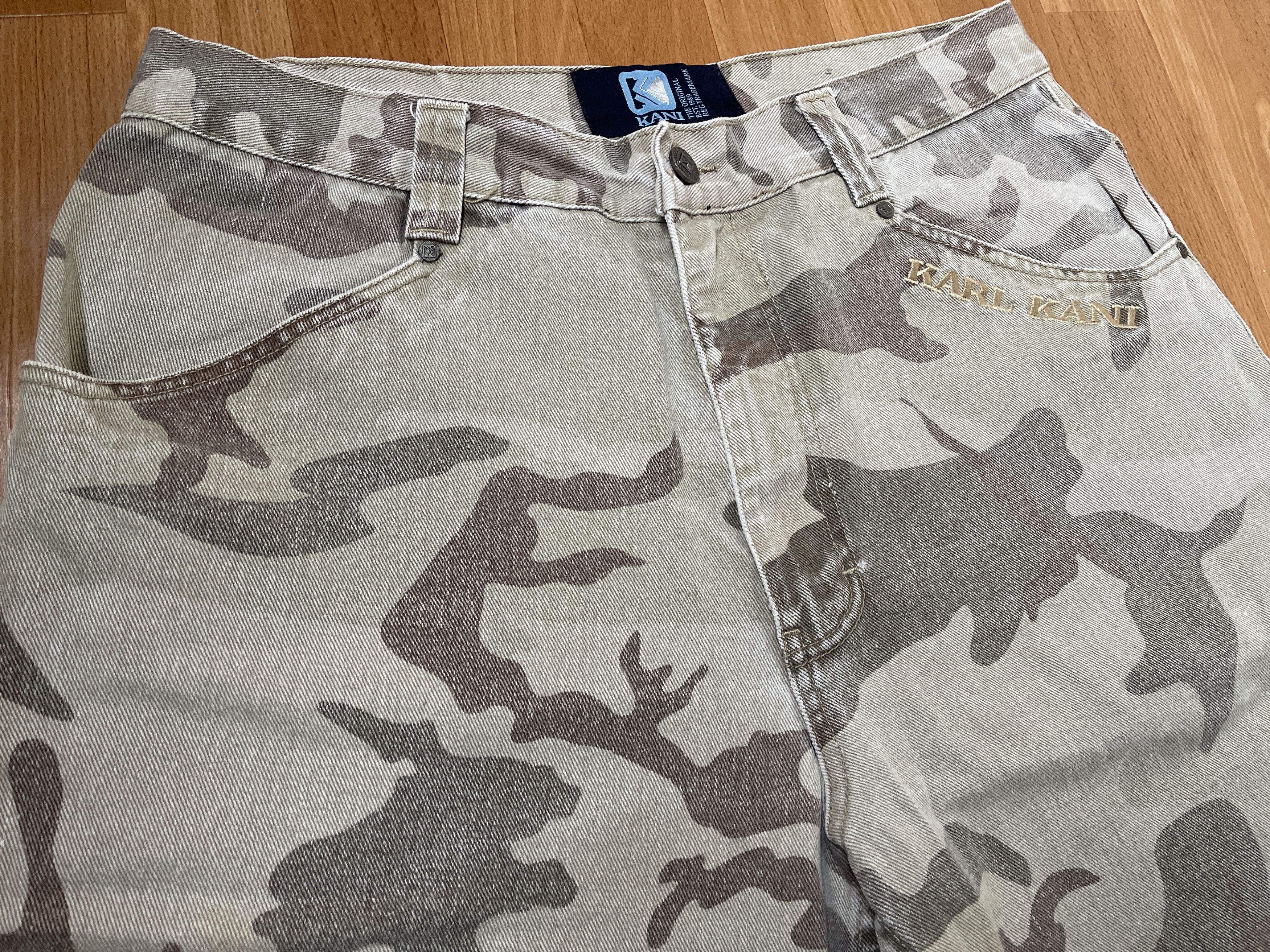 Karl Kani KARL KANI shorts, baggy, vintage Kani jeans 90s hip hop W 34 Size US 34 / EU 50 - 9 Thumbnail