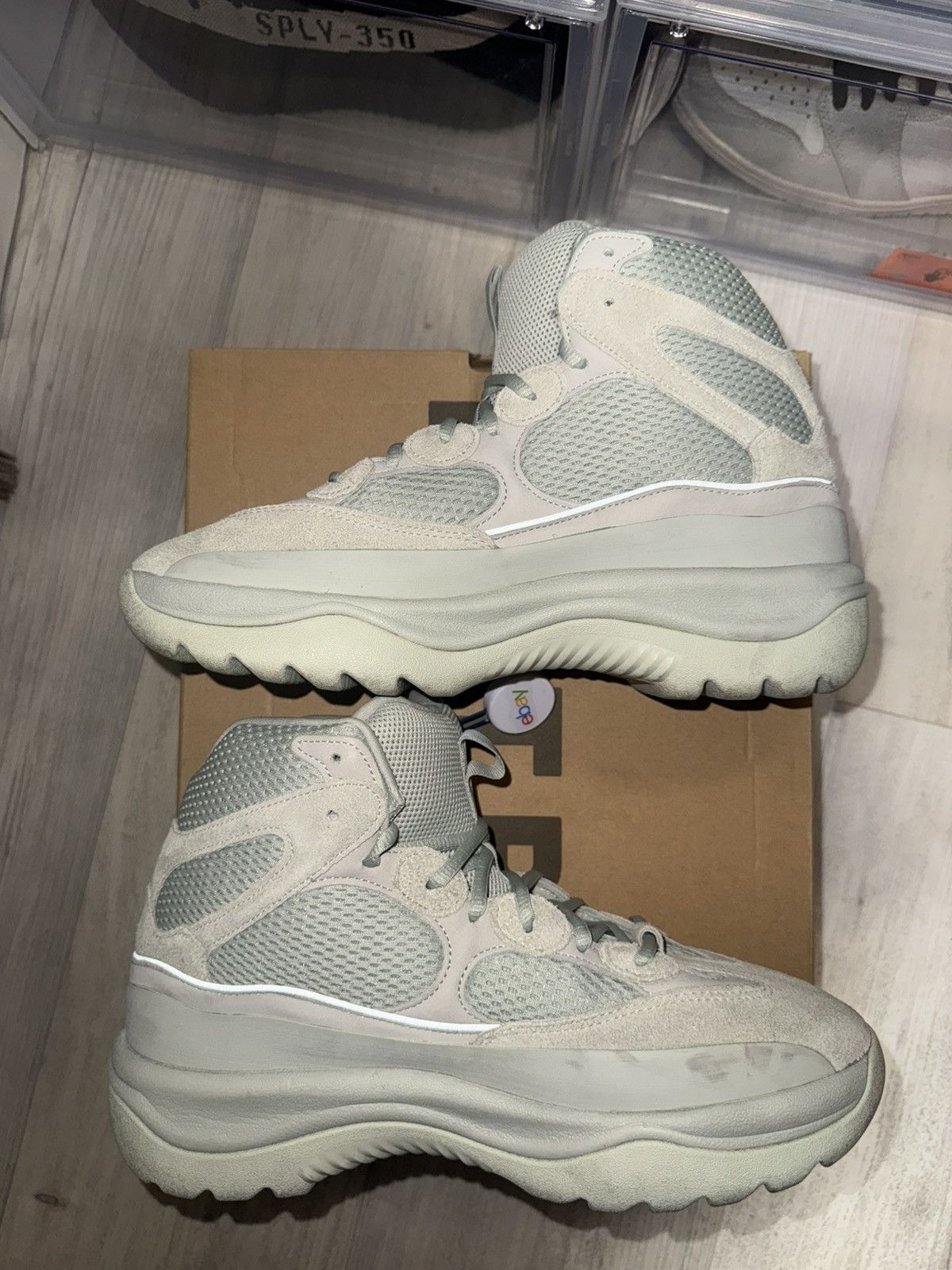 Adidas × Kanye West Adidas Yeezy Desert Boot Salt Size US 11 / EU 44 - 7 Thumbnail