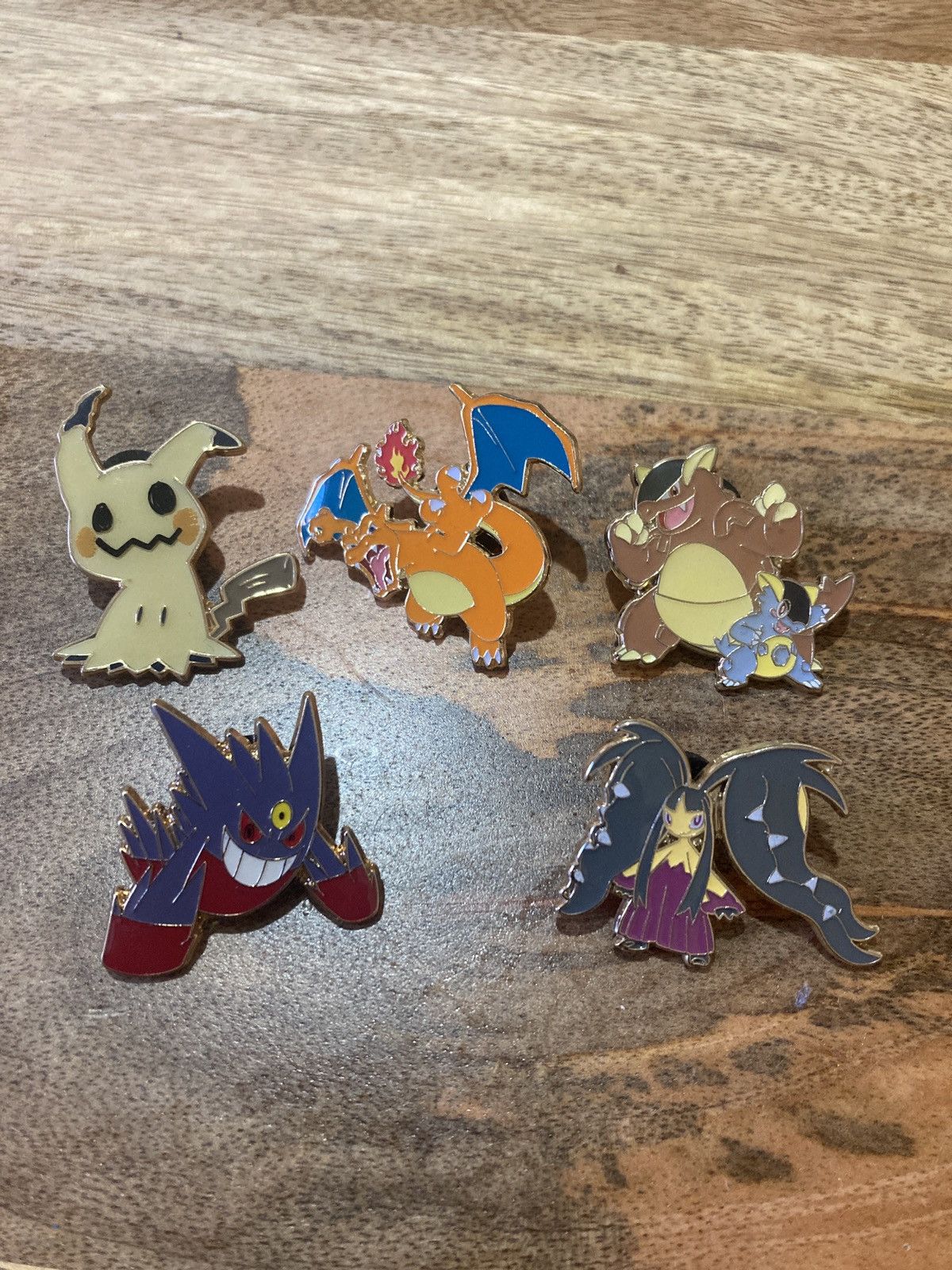 Japanese Brand × Pokemon Pokémon Pin Set Of 5 Size ONE SIZE - 1 Thumbnail
