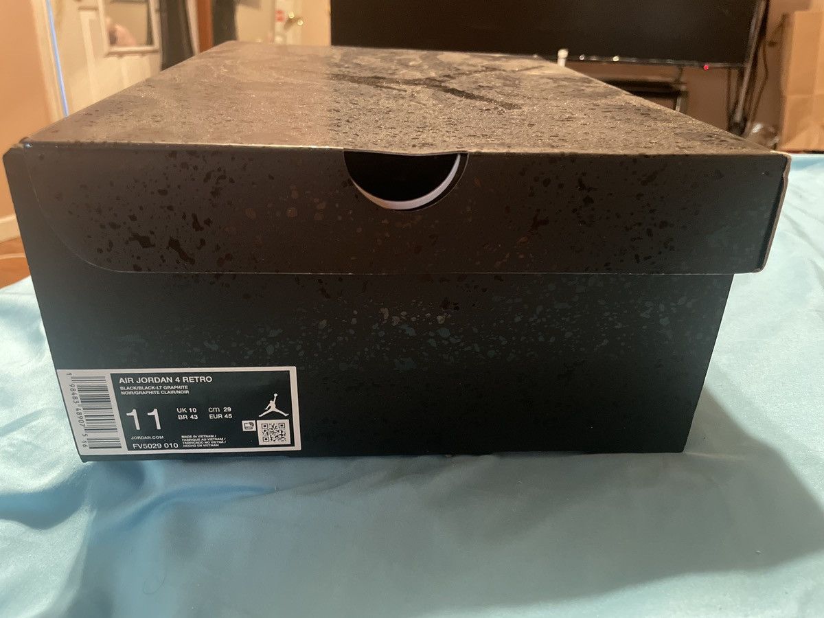 Nike Nike Air Jordan 4 Retro Black Cat (2025 Size US 11 / EU 44 - 9 Thumbnail