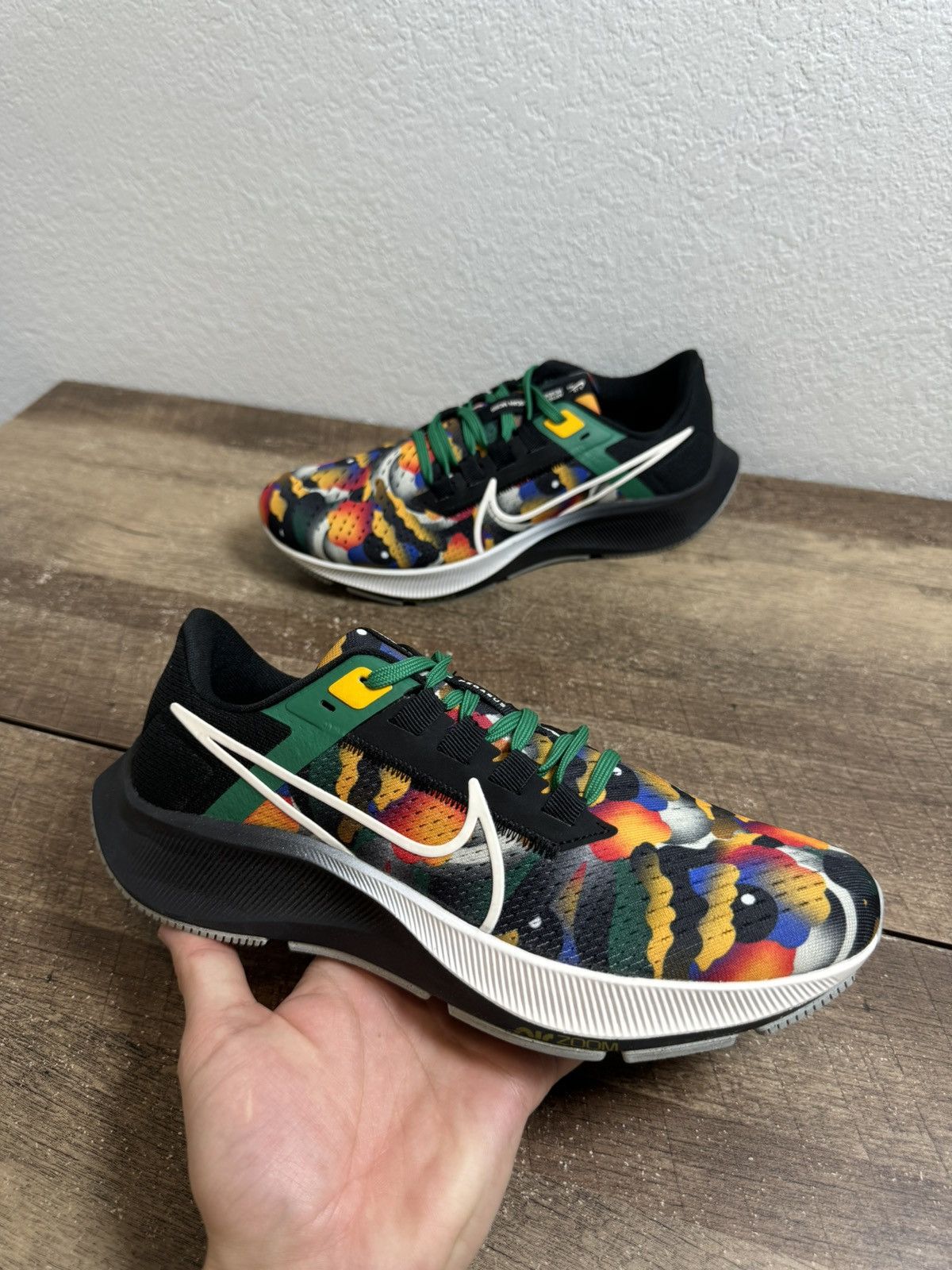 Nike Nike Air Zoom Pegasus 38 Jordan Moss Always Size 6.5 M 8 W Size US 6.5 / EU 39-40 - 1 Thumbnail