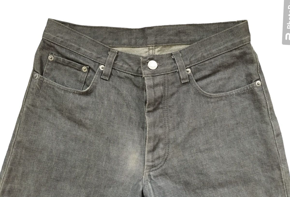 Vintage 1999 Helmut Lang Classic Raw Grey Denim Size 28