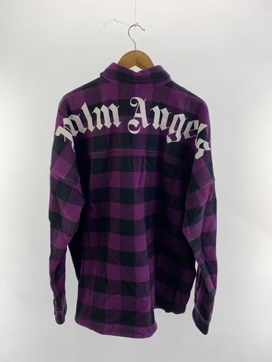 Palm Angels Palm Angls Classic Logo Overshirt Check Ctn LS Shirt Pink Size US L / EU 52-54 / 3 - 2 Thumbnail