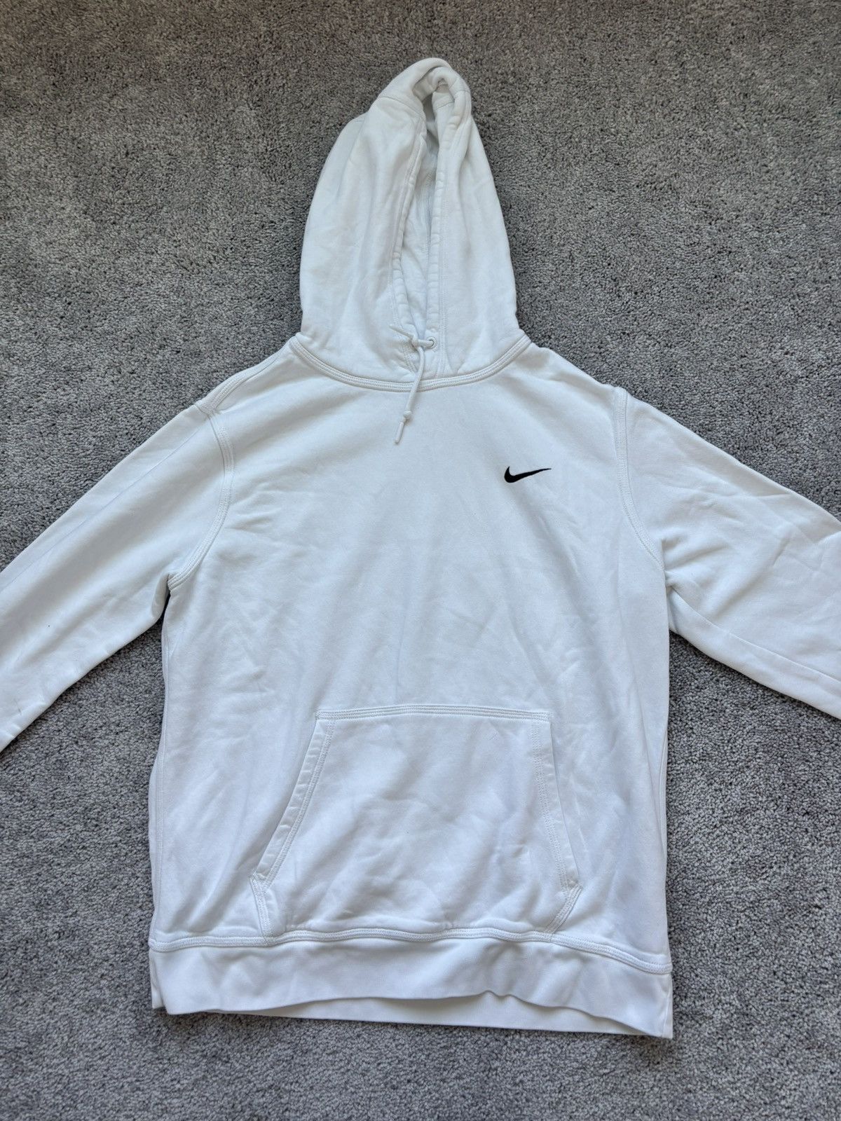Nike Nike white hoodie Size L / US 10 / IT 46 - 1 Thumbnail