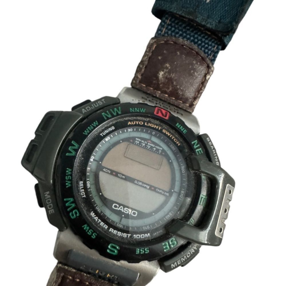 Casio Casio Pro Trek Vintage Module 1470 Triple Sensor Watch Size ONE SIZE - 2 Thumbnail