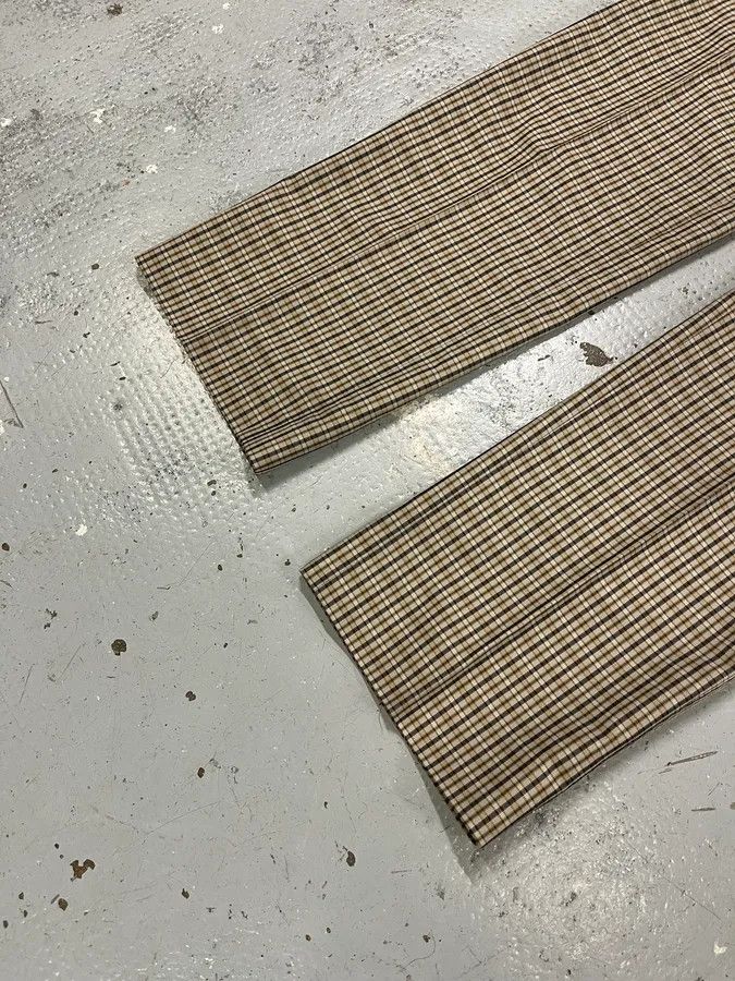 Gucci 2000s Gucci Beige Classy Checkered Tailored Pants Size US 31 - 7 Thumbnail