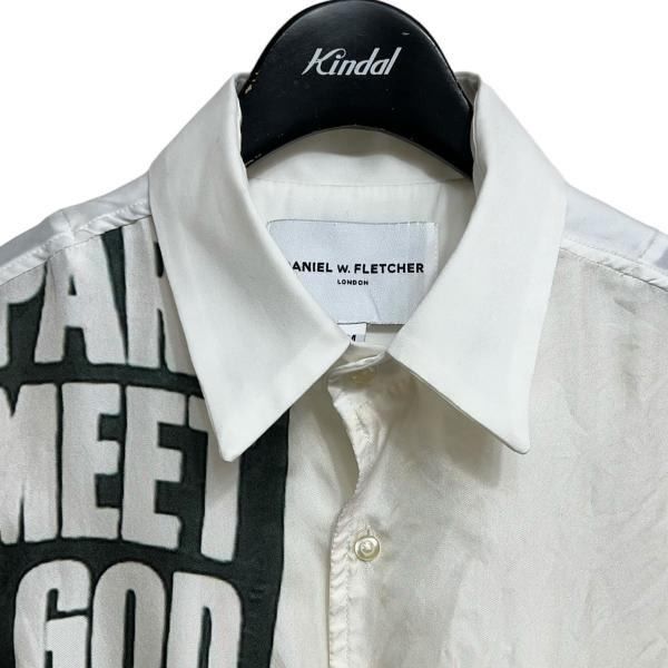 Other DANIEL W FLETCHER AW 19 SILK WHITE SHIRT SIZE MEDIUM Size US M / EU 48-50 / 2 - 3 Thumbnail