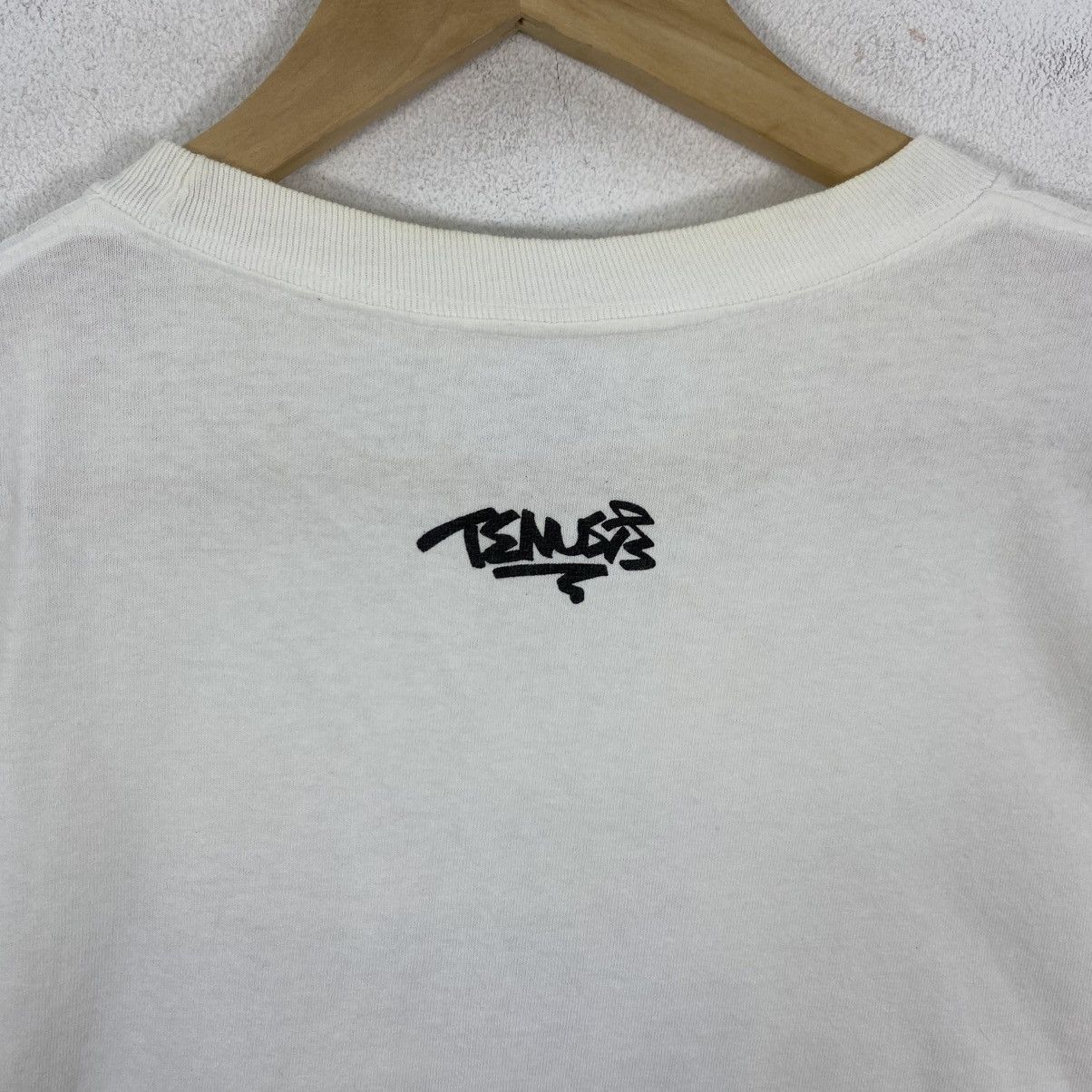 Vintage VTG Alstyle Summer Blanket Abstract Art Shirt Size M White Size US M / EU 48-50 / 2 - 5 Thumbnail