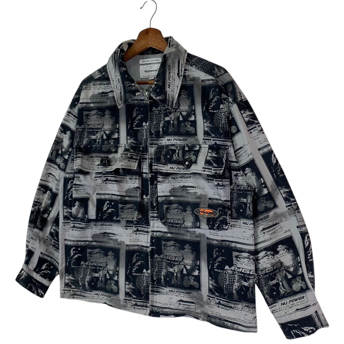 Vintage × Welcome Skateboards VINTAGE MYGREATECLAT SKATEBOARD FULL PRINTED JACKET Size US S / EU 44-46 / 1 - 2 Thumbnail