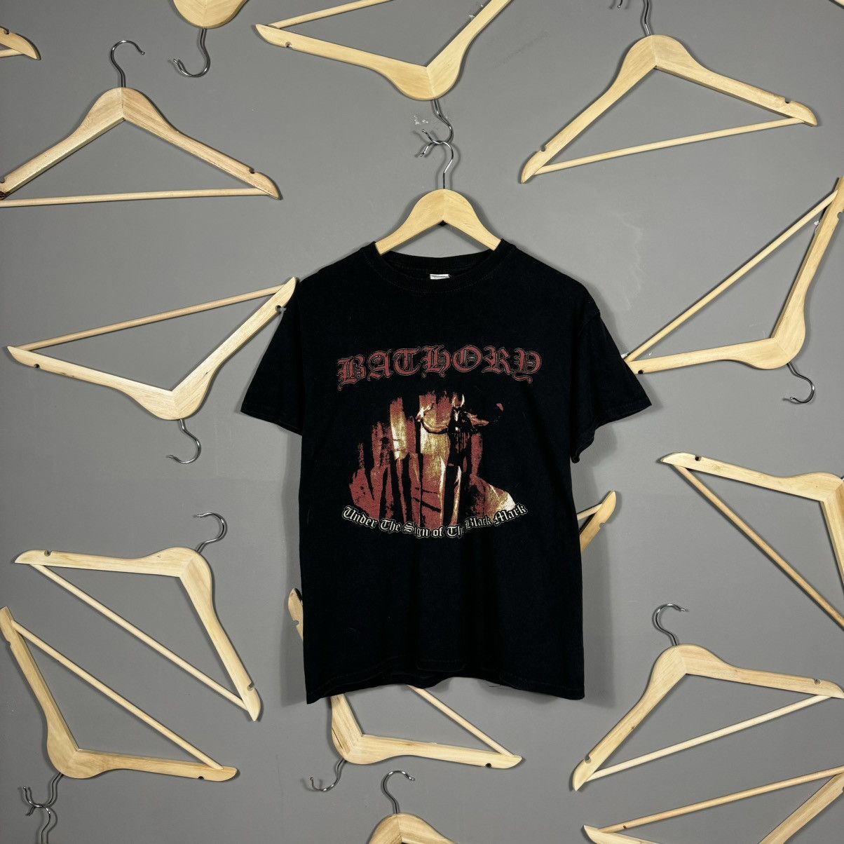 Band Tees × Rock T Shirt Vintage 00s Bathory Band T-shirt | Grailed