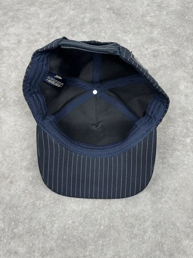 Jean Paul Gaultier Jean Paul Gaultier Navy & White Striped Cap Size ONE SIZE - 5 Thumbnail