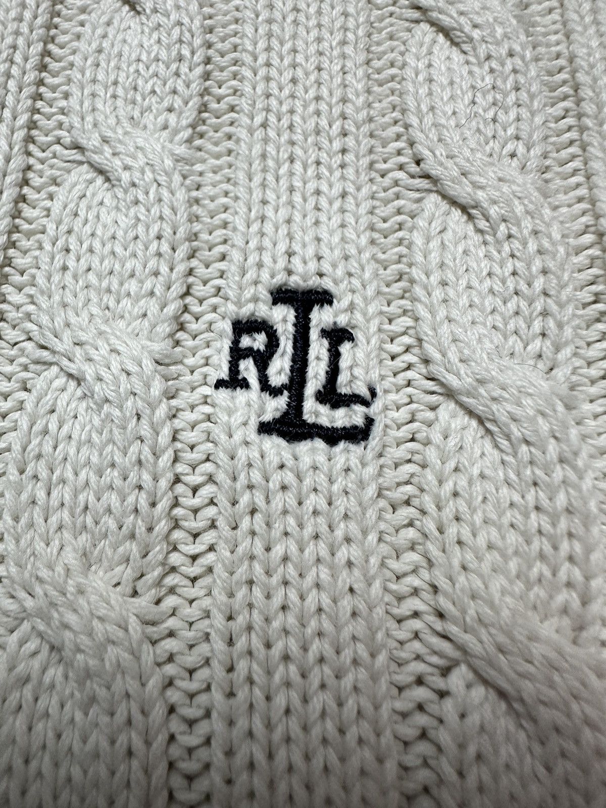 Lauren Ralph Lauren Vintage Lauren Ralph Lauren Green Label Cable Knit Sweater Size US L / EU 52-54 / 3 - 5 Thumbnail