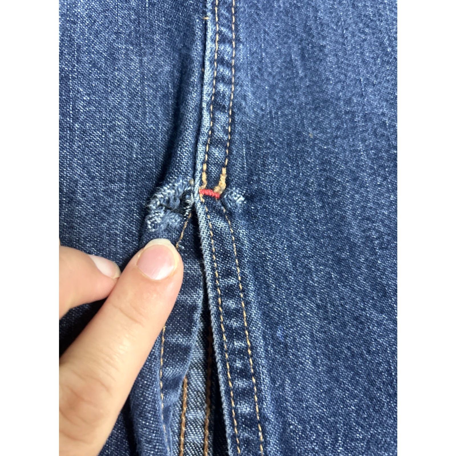 Guess VINTAGE Guess Skirt Denim Women 27 Dark Wash Short Straight & Pencil Mens? Womens Size 27" / US 4 / IT 40 - 7 Thumbnail