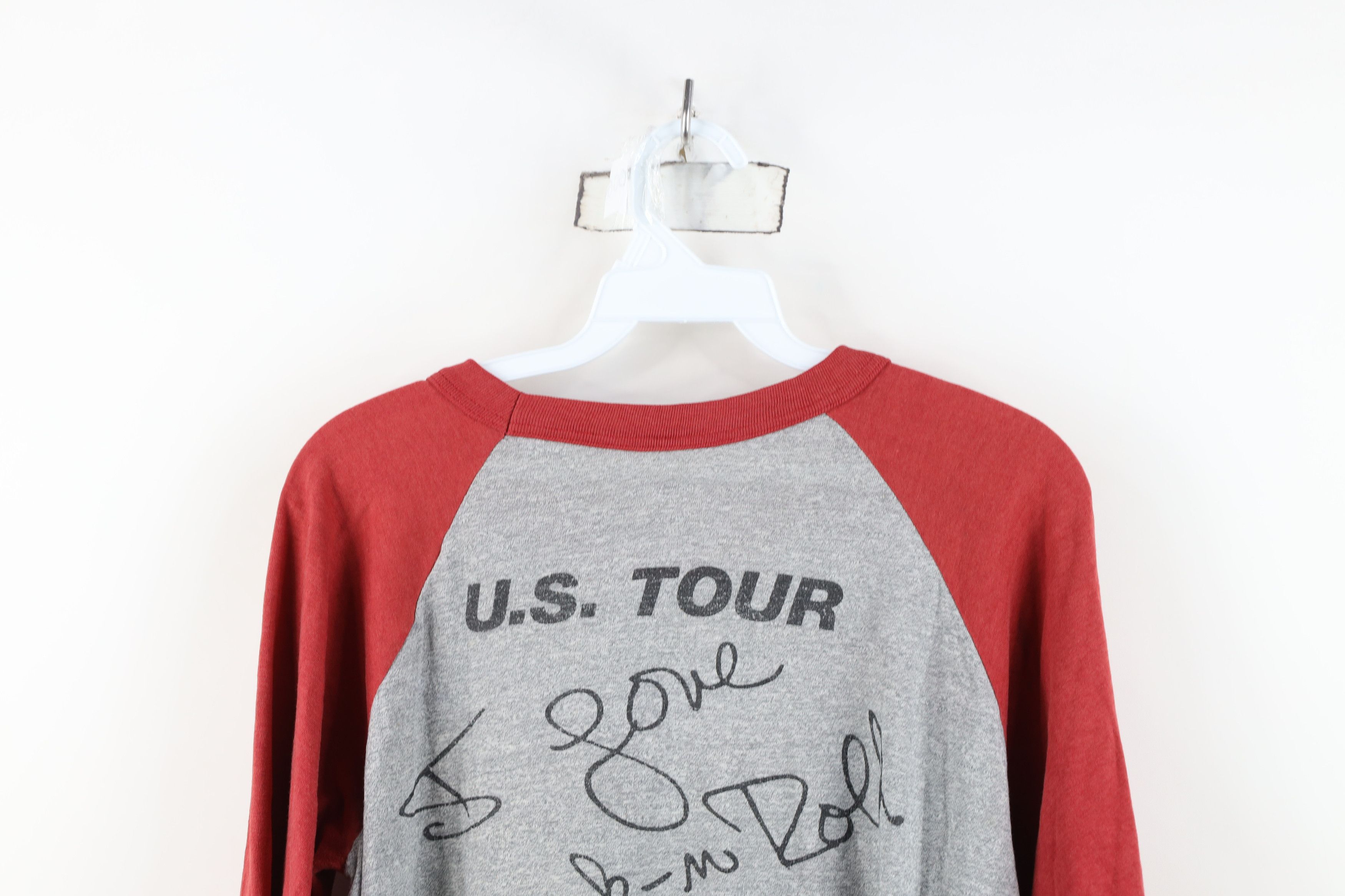 Vintage Vintage 80s Joan Jett & The Blackhearts Band Raglan T-Shirt Size US L / EU 52-54 / 3 - 13 Thumbnail