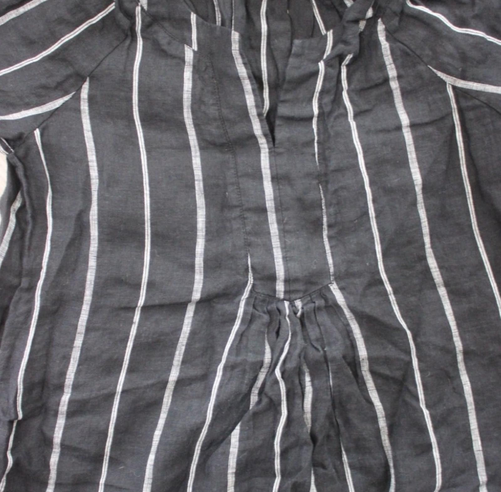 Other Misu Muse Black and White Striped Short Sleeve Dress Medium Size M / US 6-8 / IT 42-44 - 5 Thumbnail