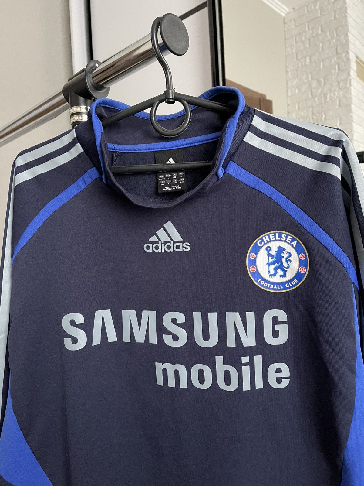 Adidas Adidas Chelsea Vintage Soccer Training Top Sweatshirt 2000s Size US L / EU 52-54 / 3 - 6 Thumbnail