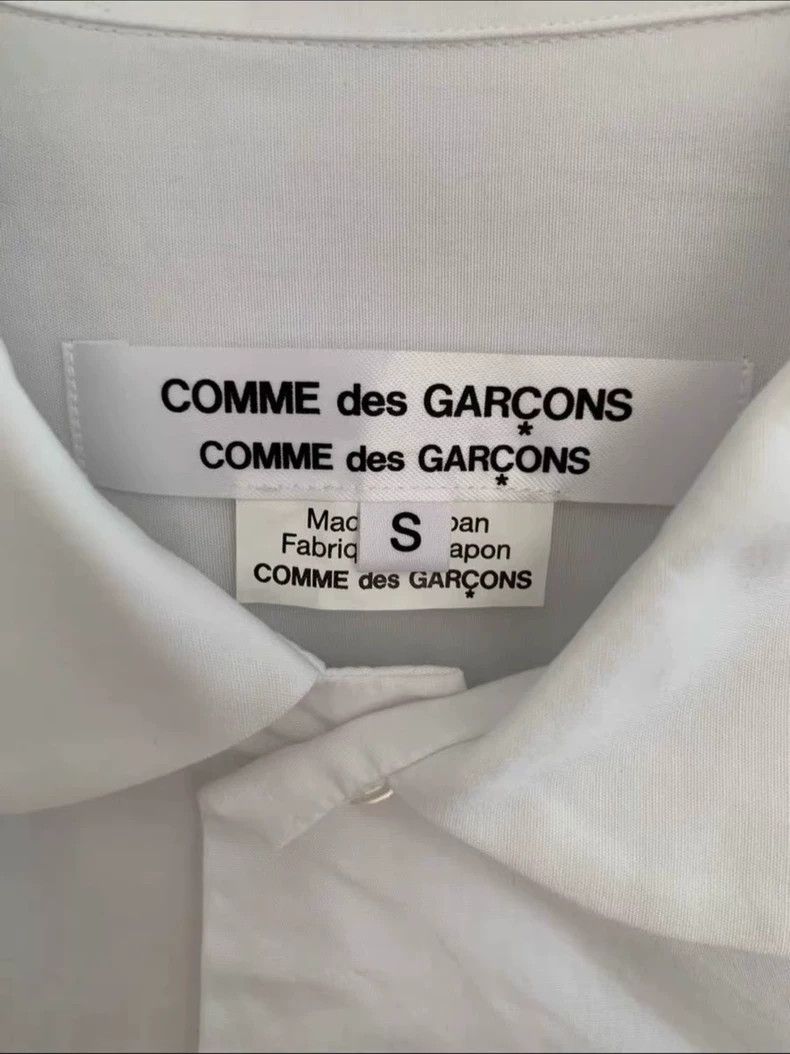 Comme des Garcons Comme Des Garcons White Bow Shirt Size S / US 4 / IT 40 - 3 Thumbnail