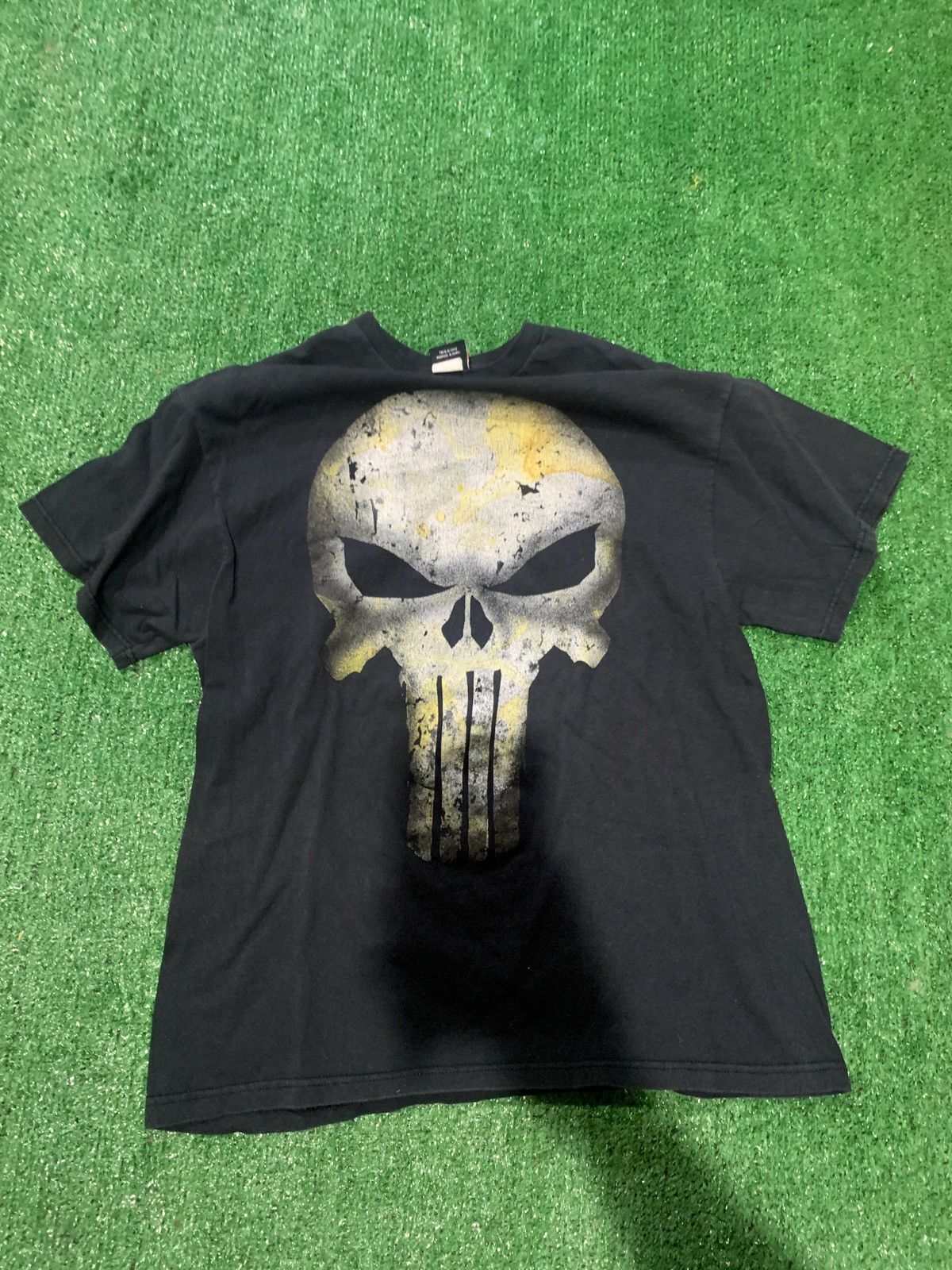 Marvel Comics × Vintage 90’s Marvel Punisher Mad Engine T Shirt Size US XL / EU 56 / 4 - 1 Thumbnail