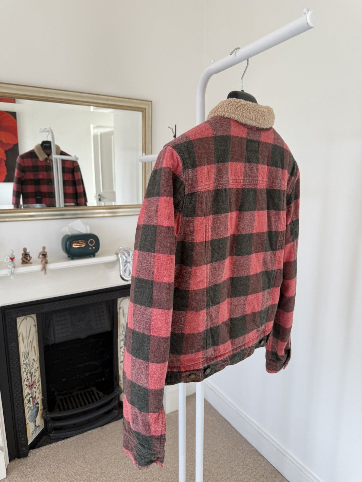 Saint Laurent Paris FW20 Saint Laurent Shearling Trucker Jacket Size US S / EU 44-46 / 1 - 4 Thumbnail
