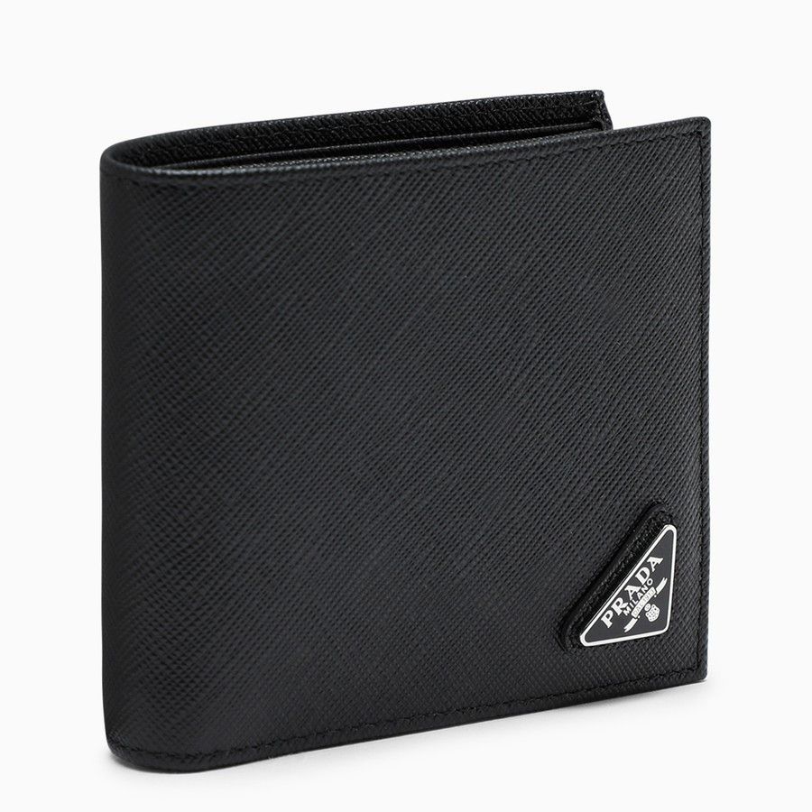 image of Prada O1D2Blof01223 Card Holder In Black, Men's