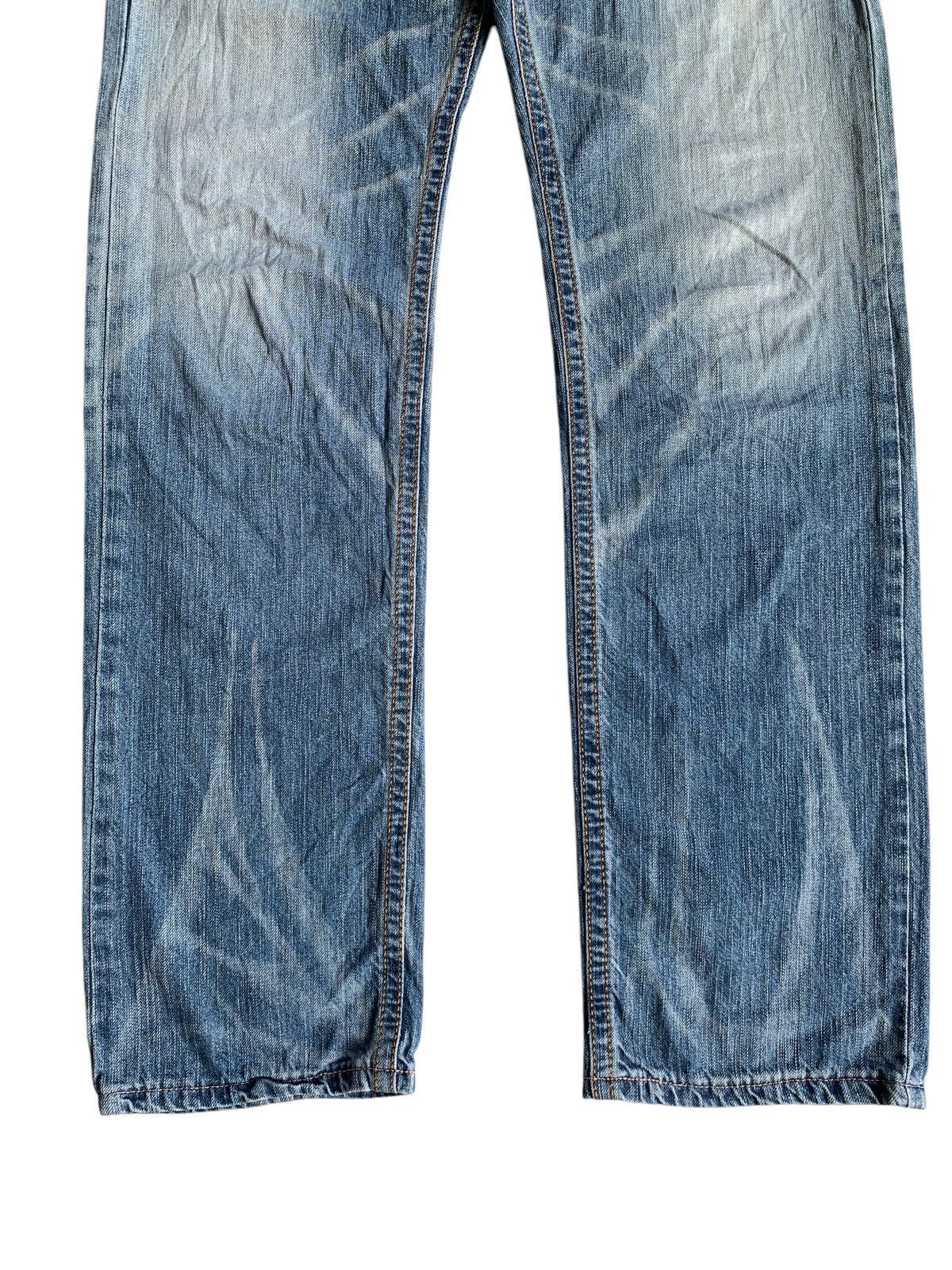 Other EDWIN XV BUSH PANTS NAVAJO STYLE FADED DISTRESSED DENIM Size US 31 - 7 Thumbnail