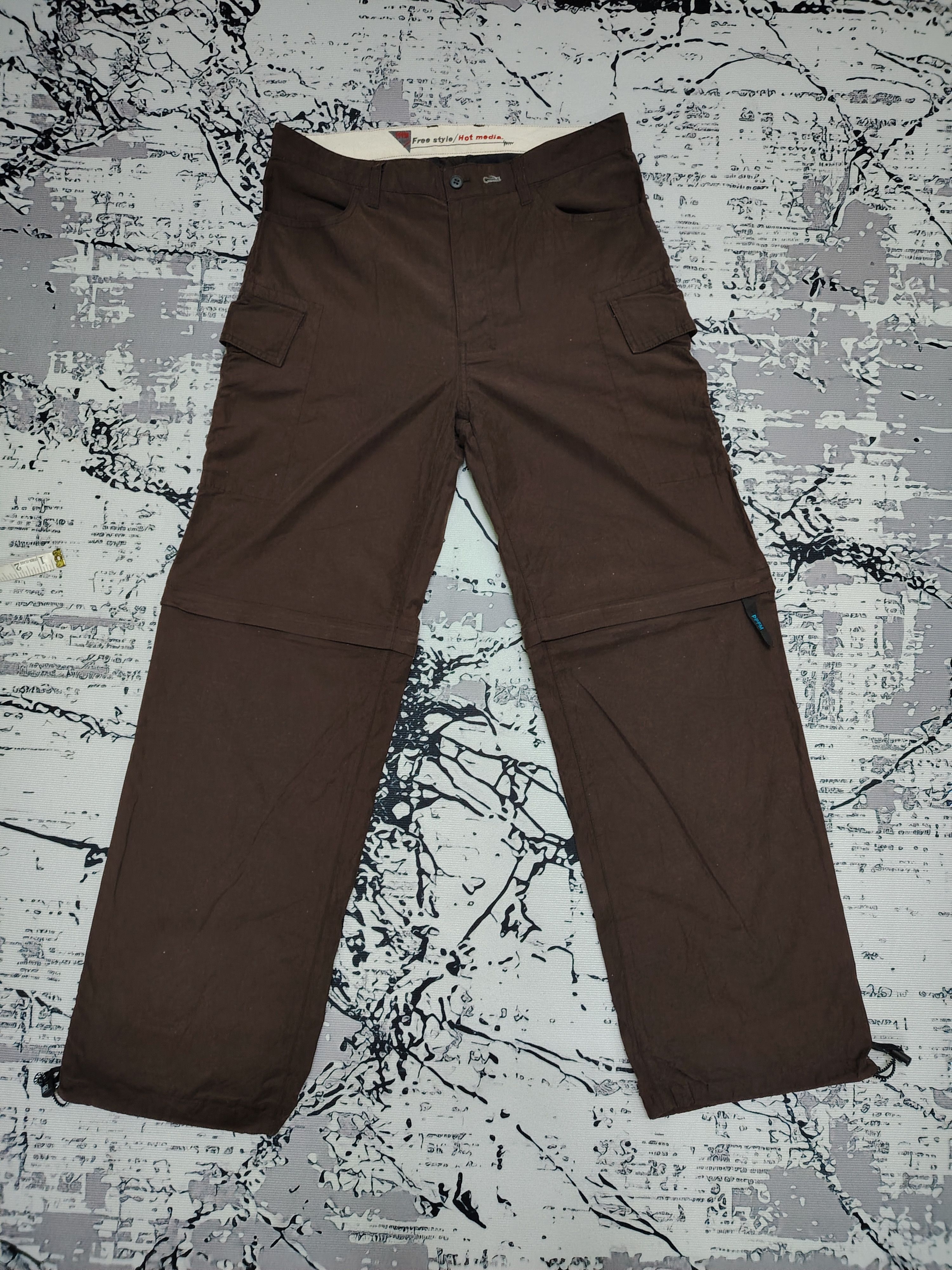 PPFM PPFM Free Style / Hot Media Nylon Cargo Pants Size US 32 / EU 48 - 2 Thumbnail
