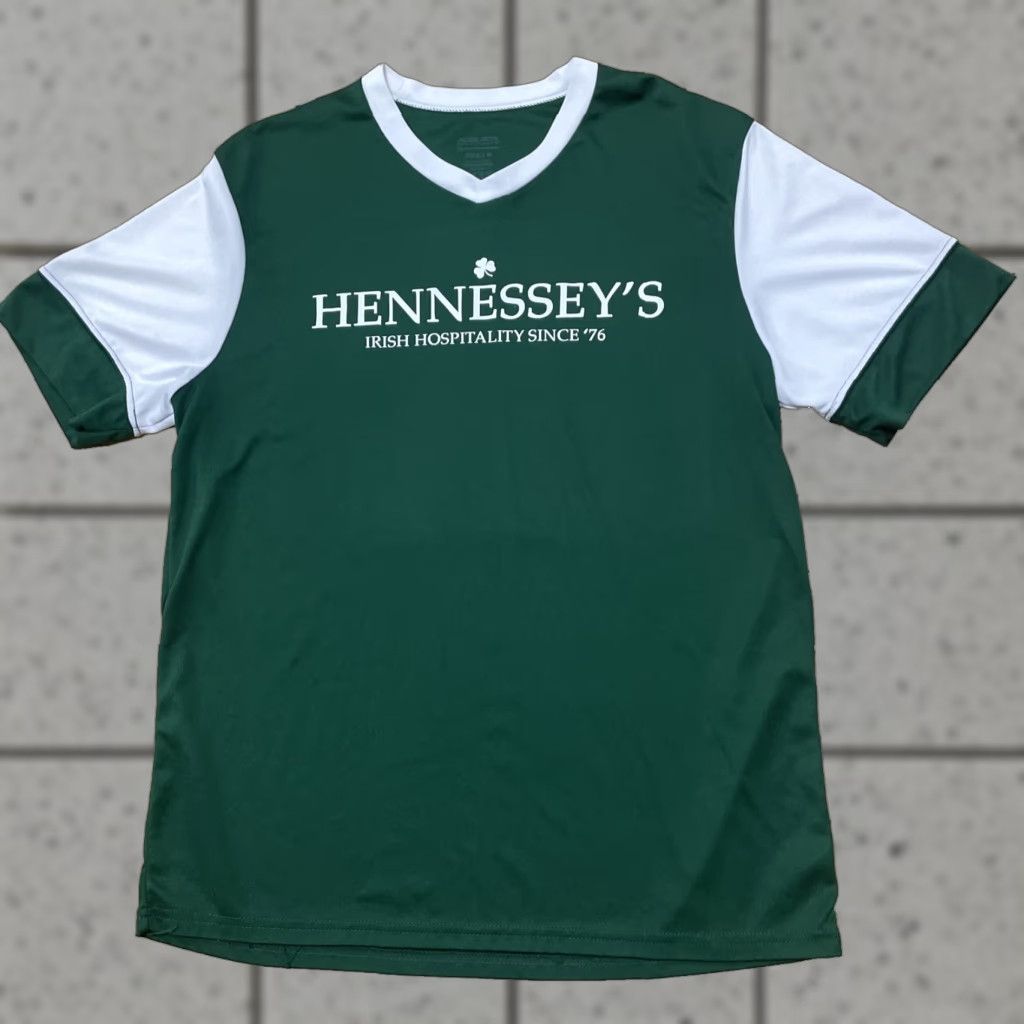 Vintage Augusta Shirt Men M Green Irish Hospitality since '76 Green Jersey Graphic Print Short Sleeve v neck Size US M / EU 48-50 / 2 - 1 Thumbnail