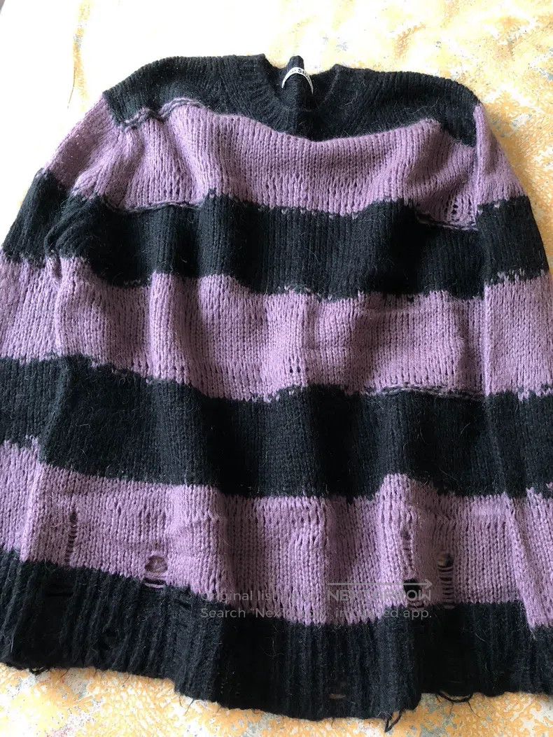 Acne Studios Acne Studios Distressed Sweater Size US M / EU 48-50 / 2 - 3 Thumbnail